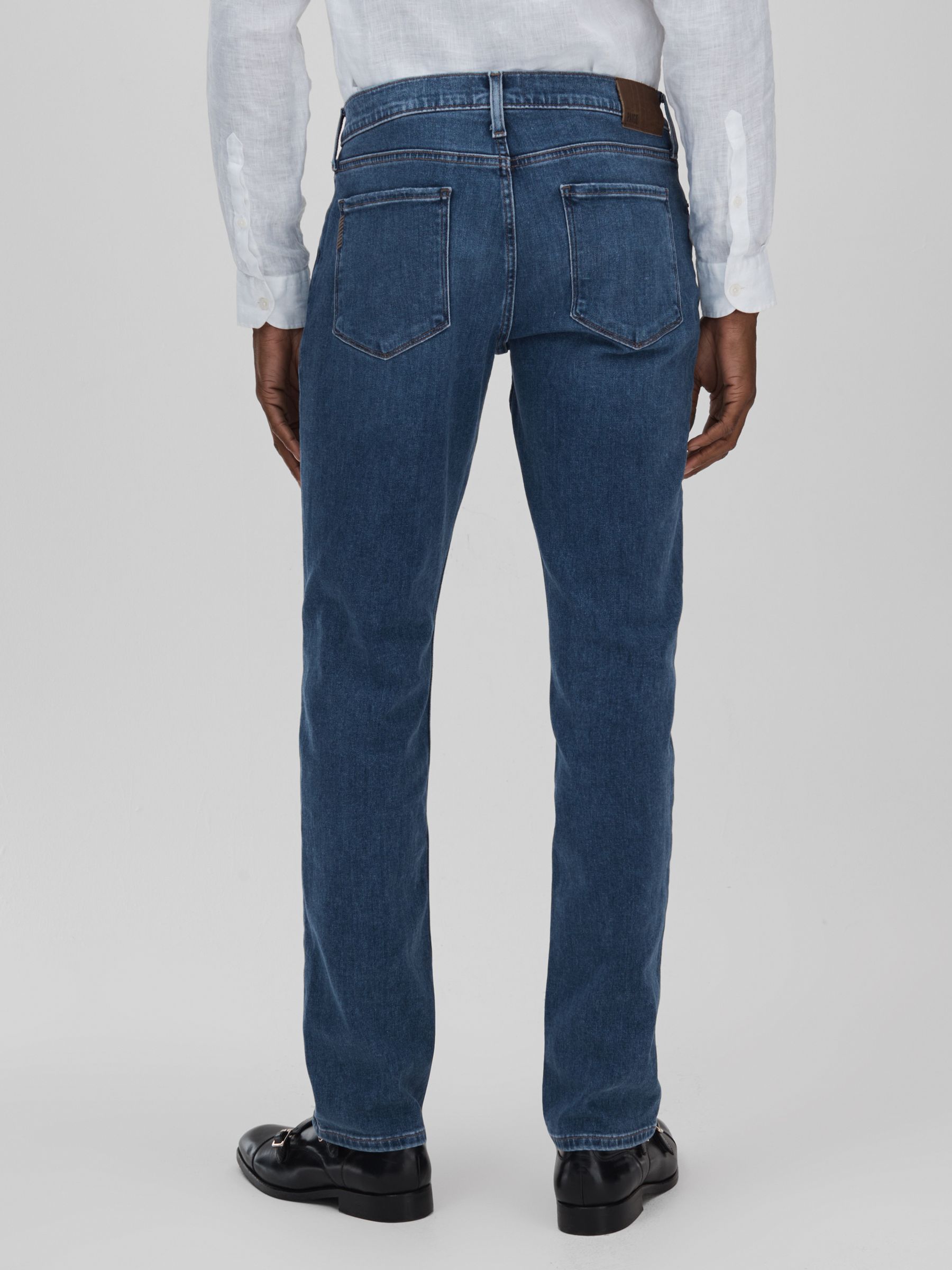 Paige Straight Leg Jeans in Atwell Blue - Image 5 of 6