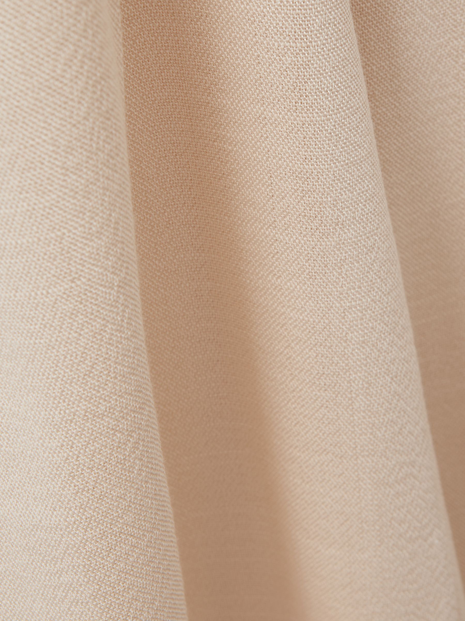 Atelier Italian Textured Slim Flared Suit Trousers in Blush - Image 5 of 5