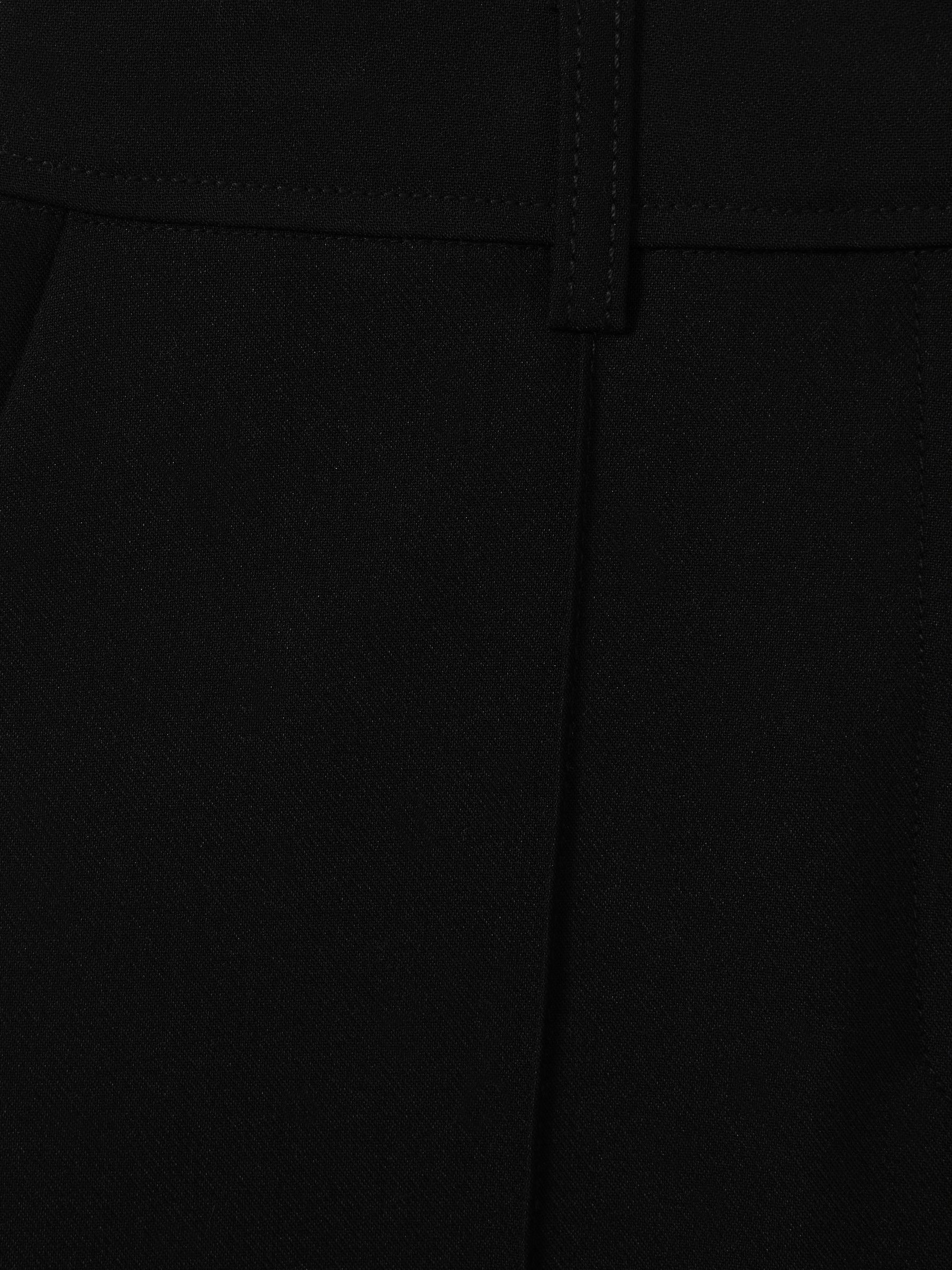 Acler High Rise Flared Trousers in Black - Image 5 of 5