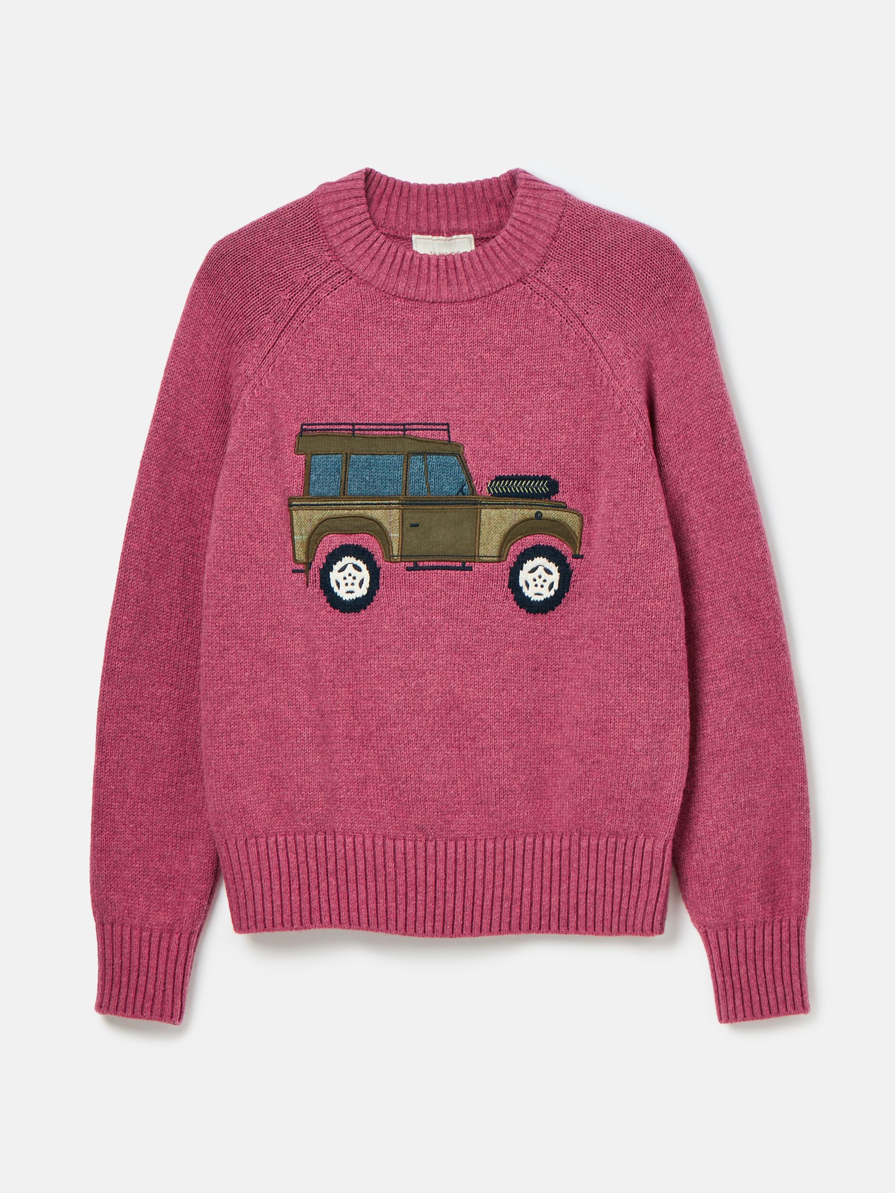 Rutland Pink Applique Knitted Jumper - Image 10 of 10
