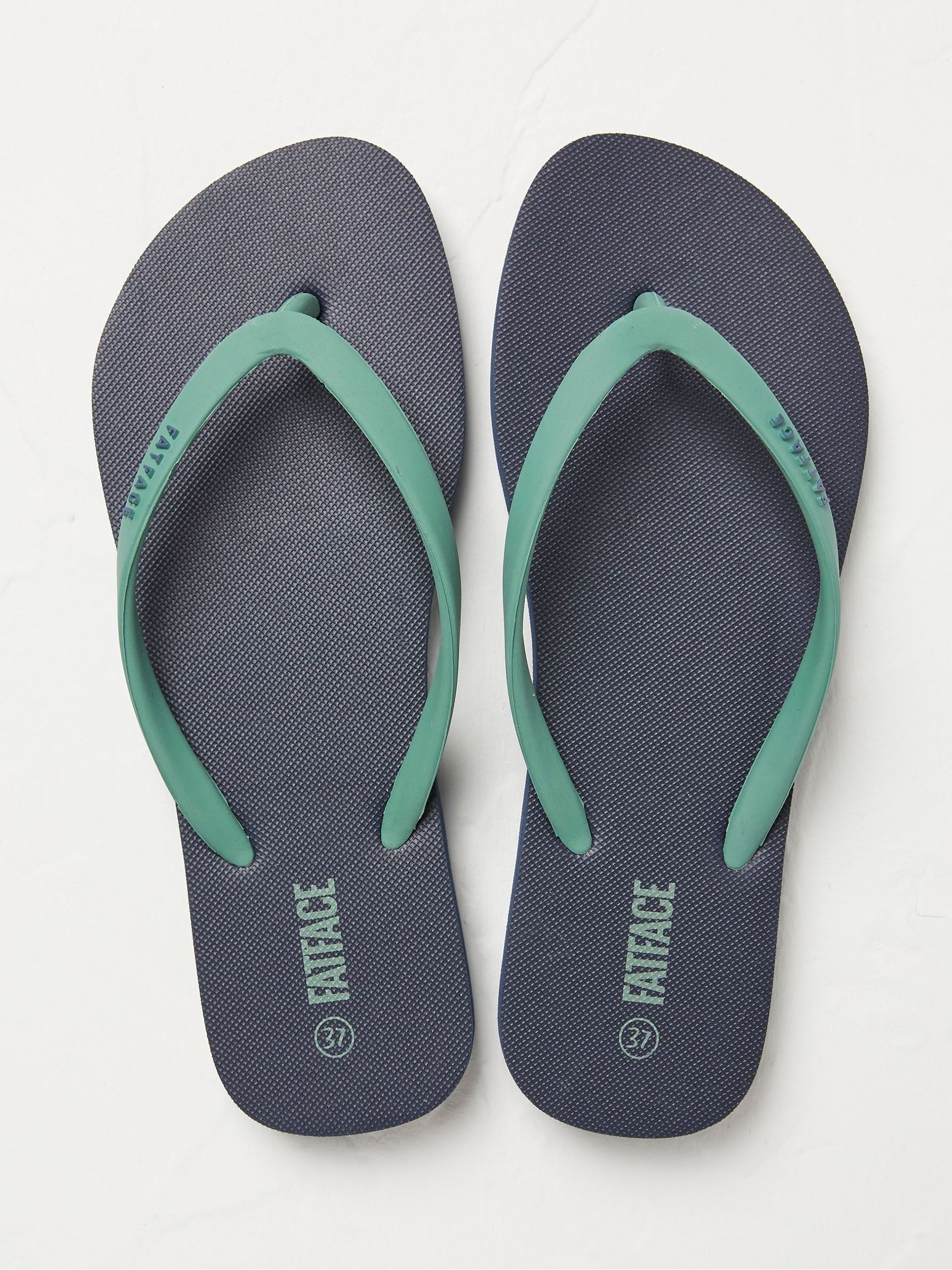 Blue Portloe Flip Flops - Image 2 of 3