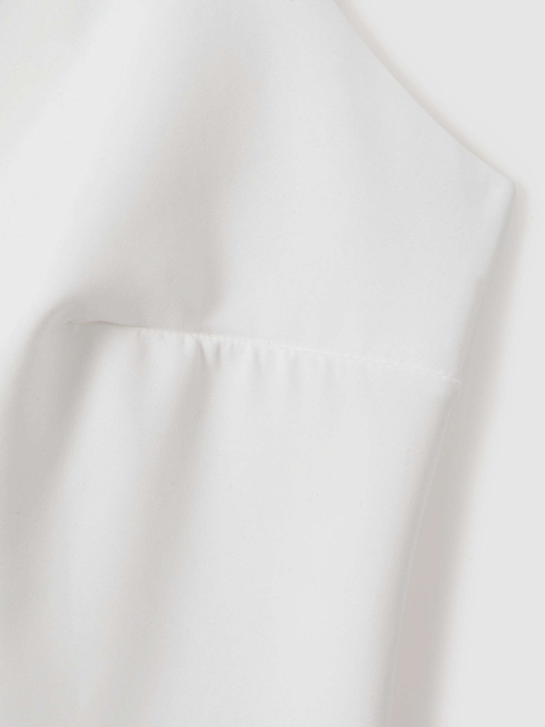 Good American Scuba V-Neck Bodysuit in White - Image 5 of 5