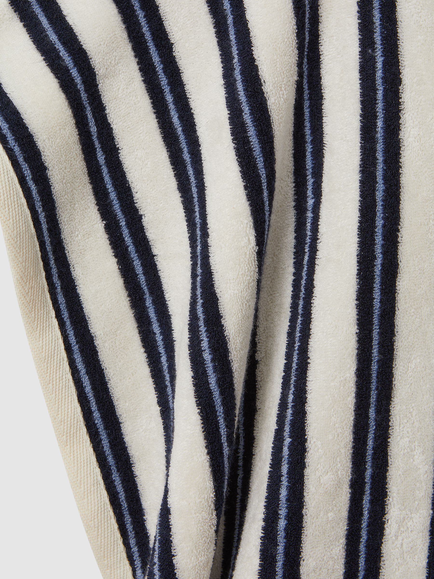 4-9 yrs Cotton Blend Poncho in Navy - Image 3 of 3