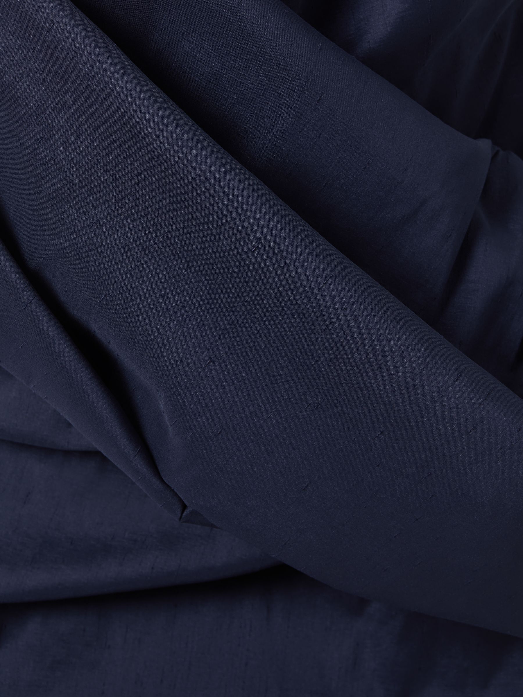 Rachel Gilbert One Sleeve Ruched Maxi Dress in Navy - Image 2 of 5