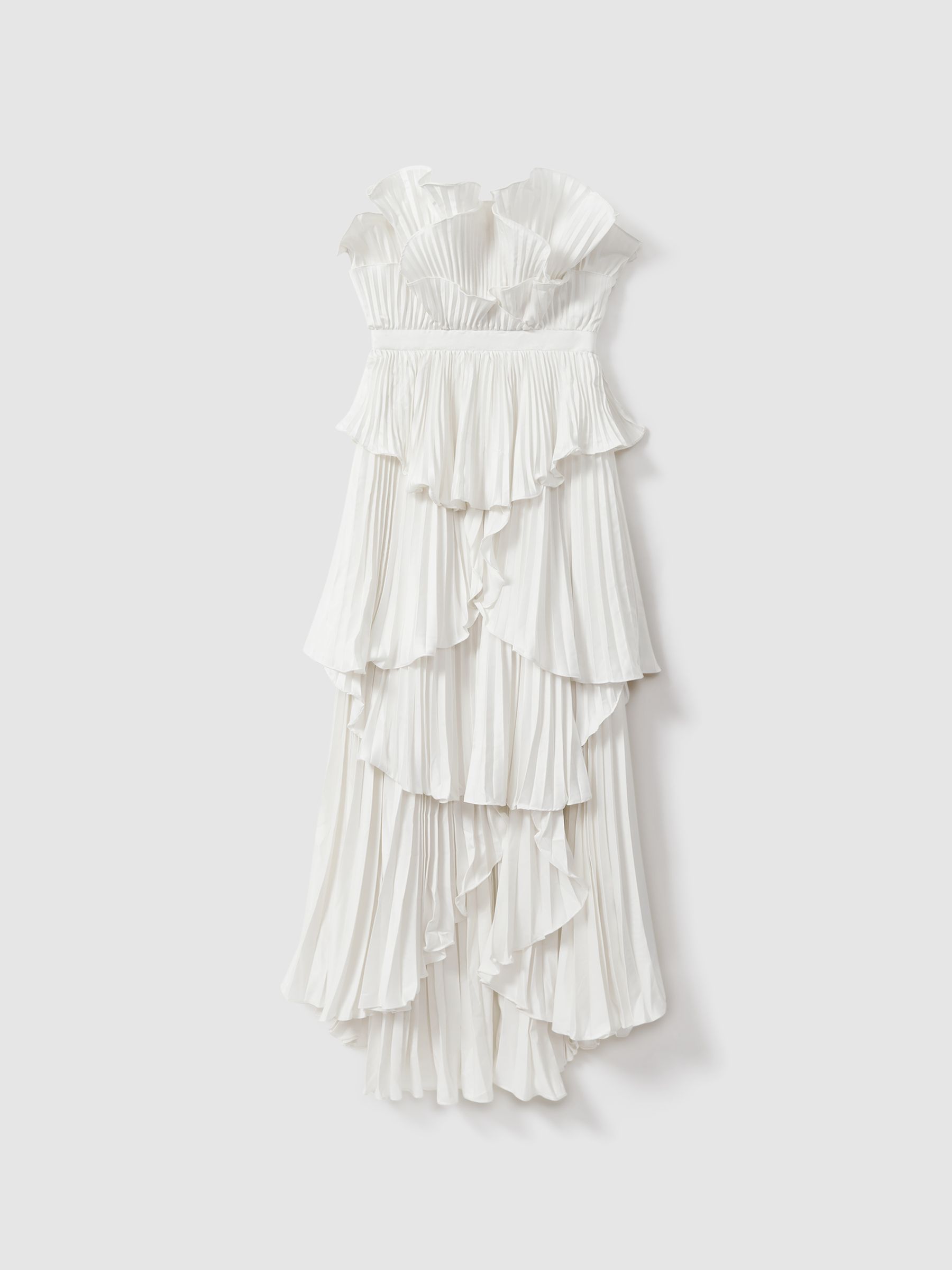 Asymmetry pleats Dress – L'AUBE BLANC