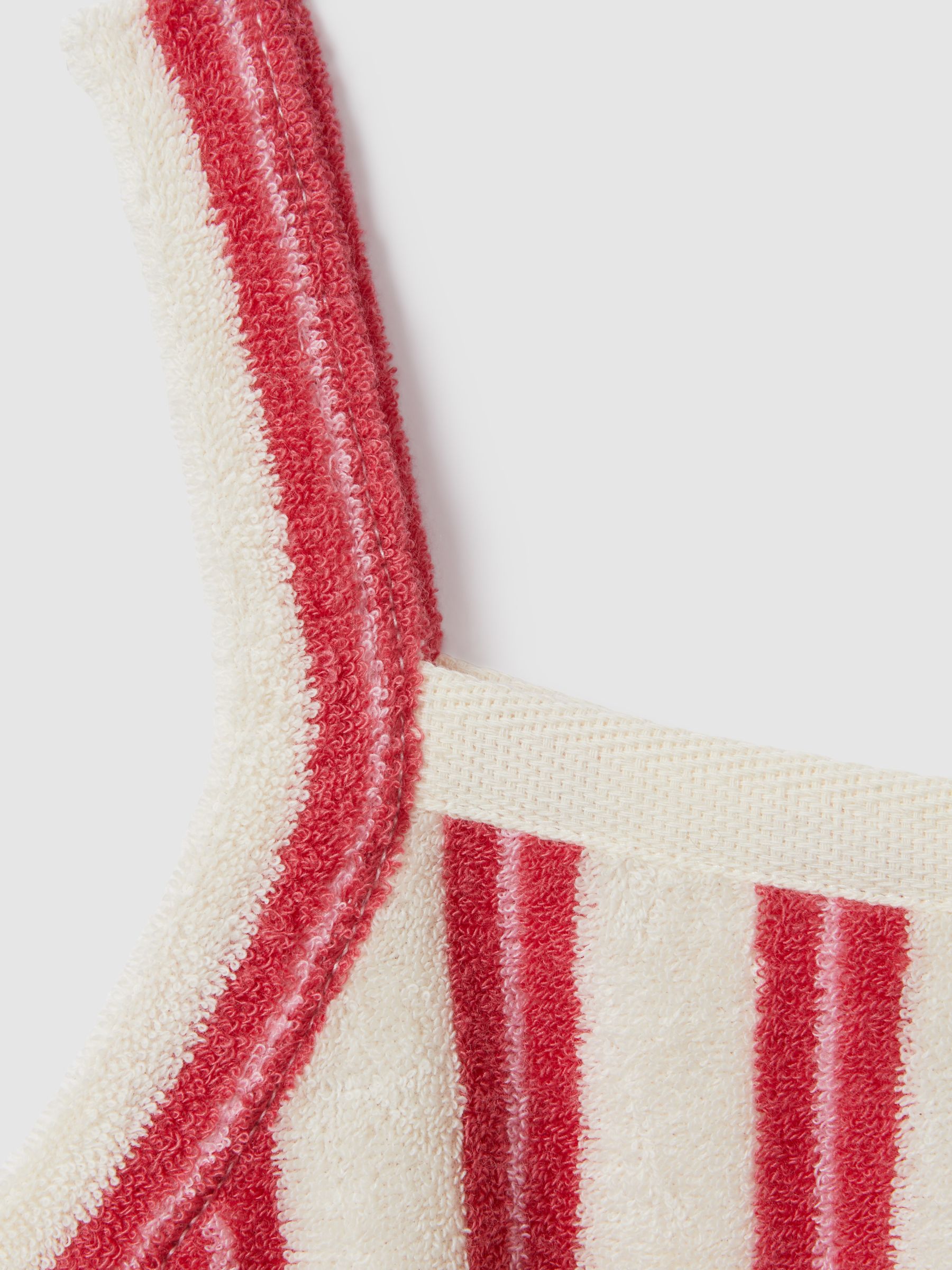 Teen Towelling Vest and Shorts Set in Pink - Image 5 of 5