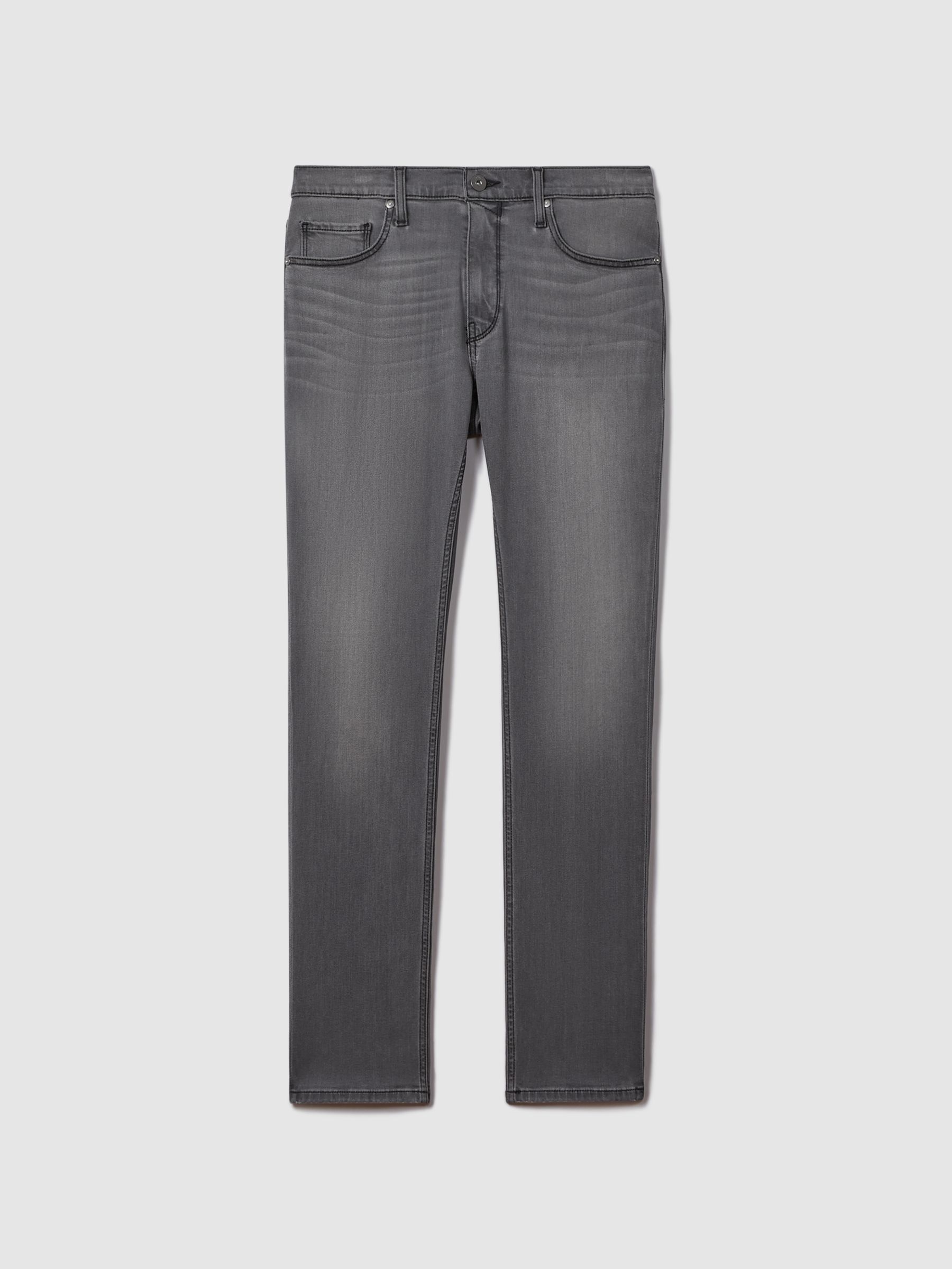 Paige Slim-Fit Stretch Jeans in Jimson Grey - Image 2 of 6