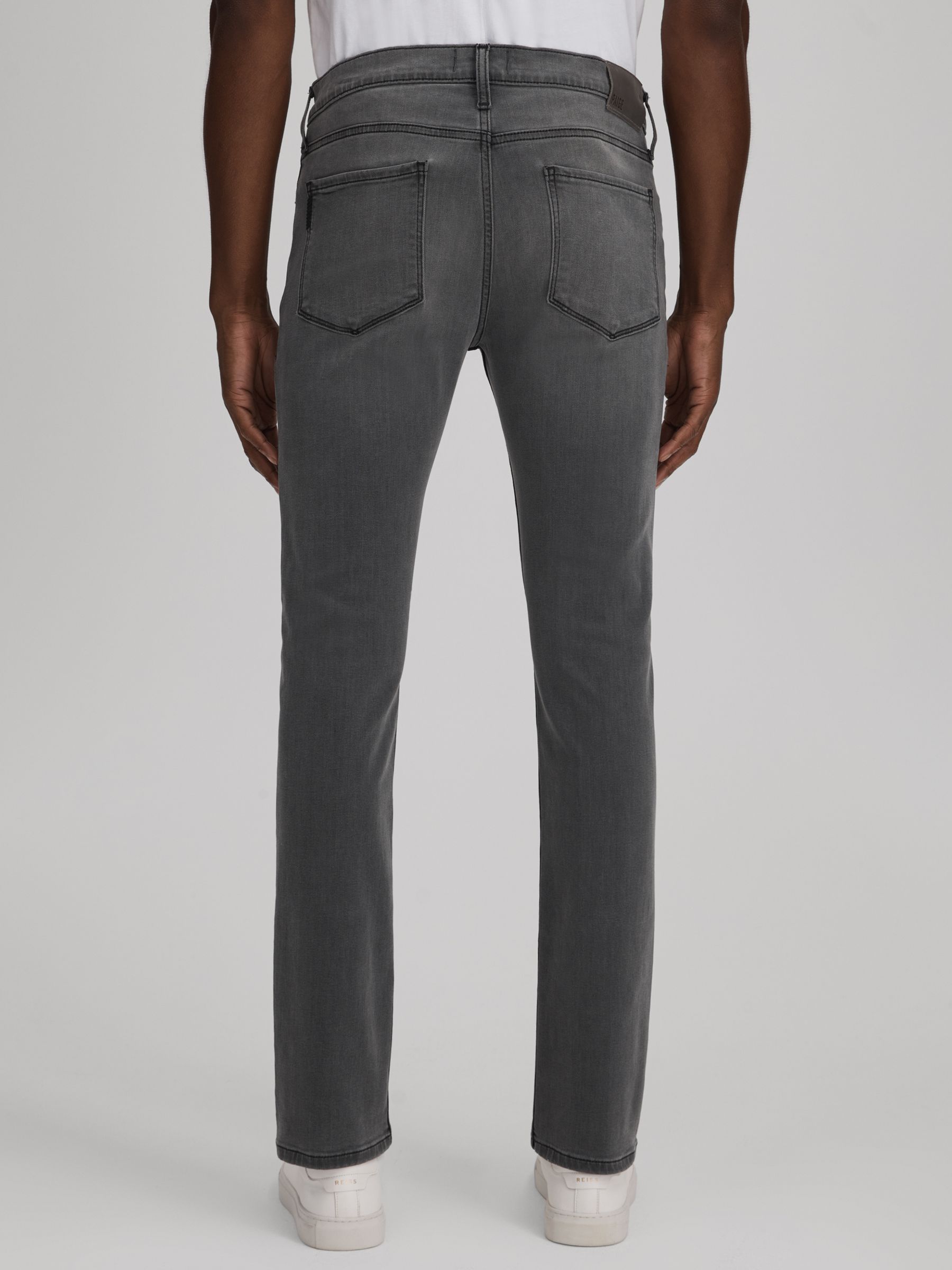 Paige Slim-Fit Stretch Jeans in Jimson Grey - Image 5 of 6