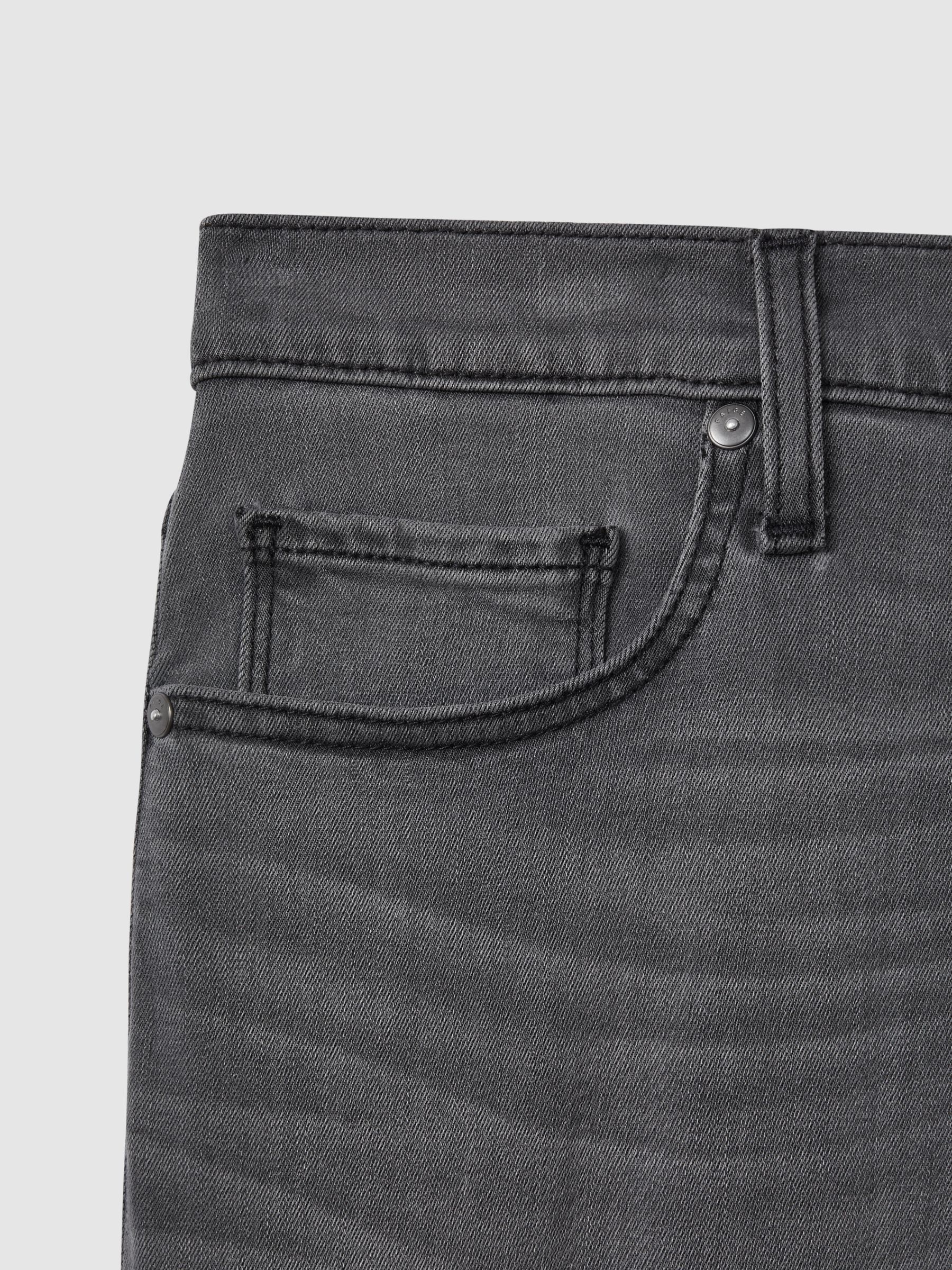 Paige Slim-Fit Stretch Jeans in Jimson Grey - Image 6 of 6