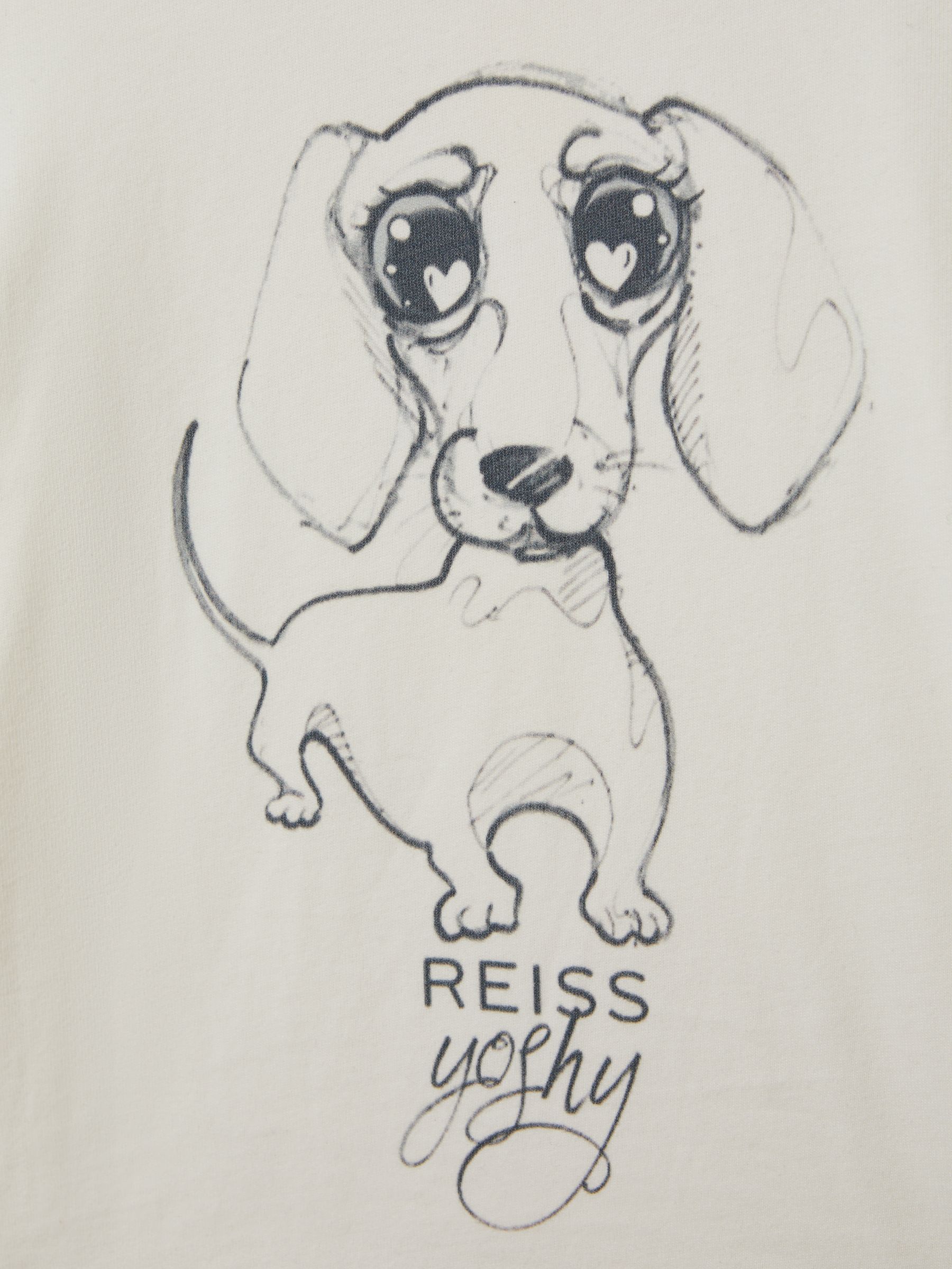 9-13 yrs Cotton Print T-Shirt in Ivory Print - Image 4 of 4