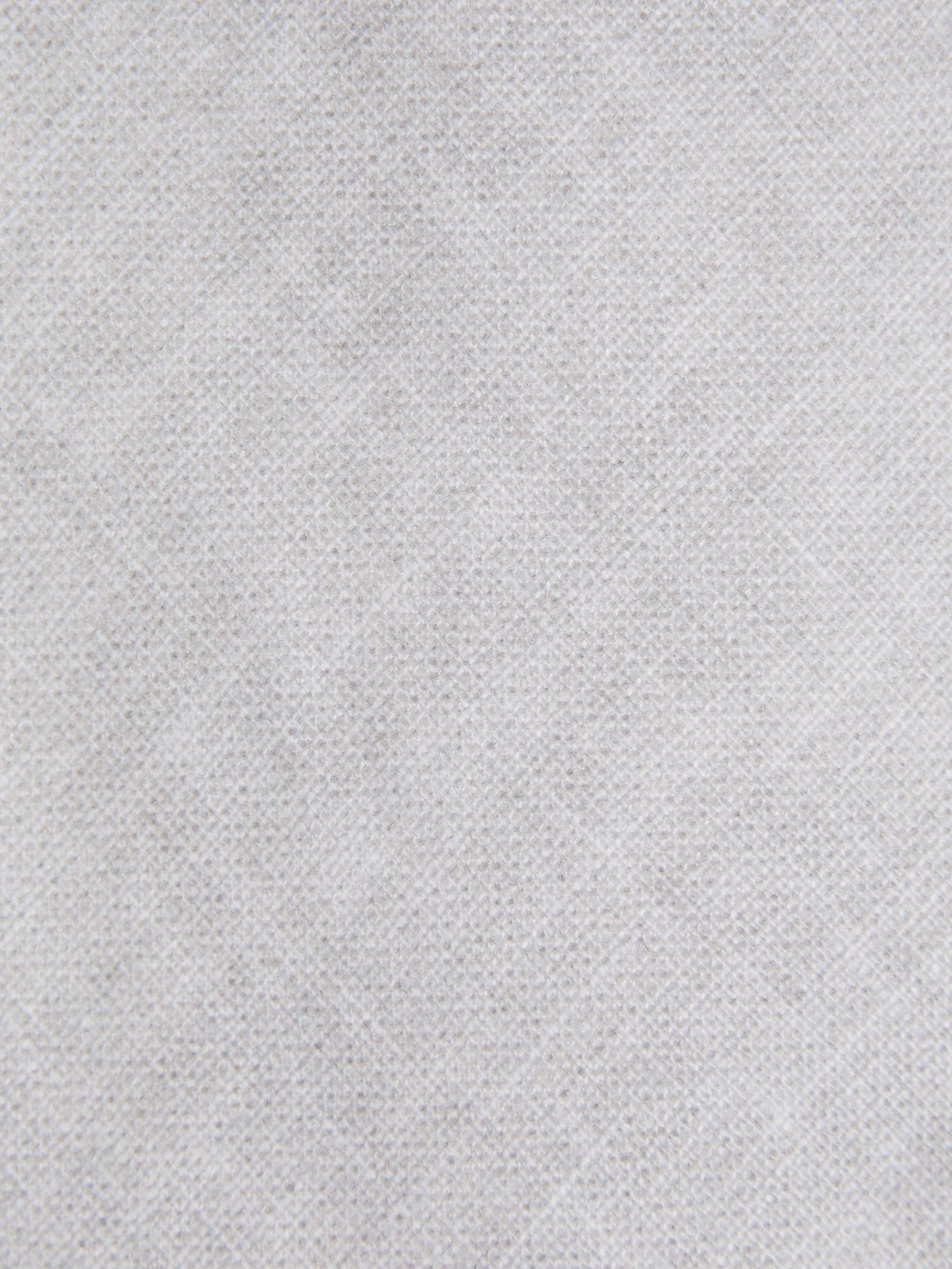 Linen Tie in Soft Ice - Image 4 of 5