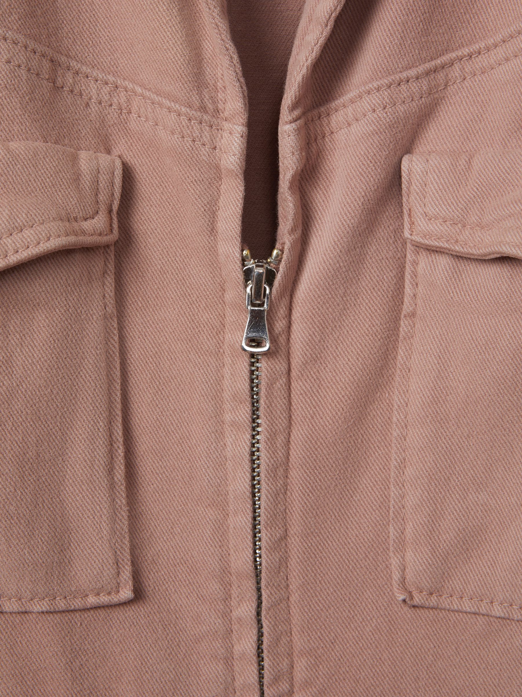 Paige Denim Jumpsuit in Mauve - Image 7 of 7