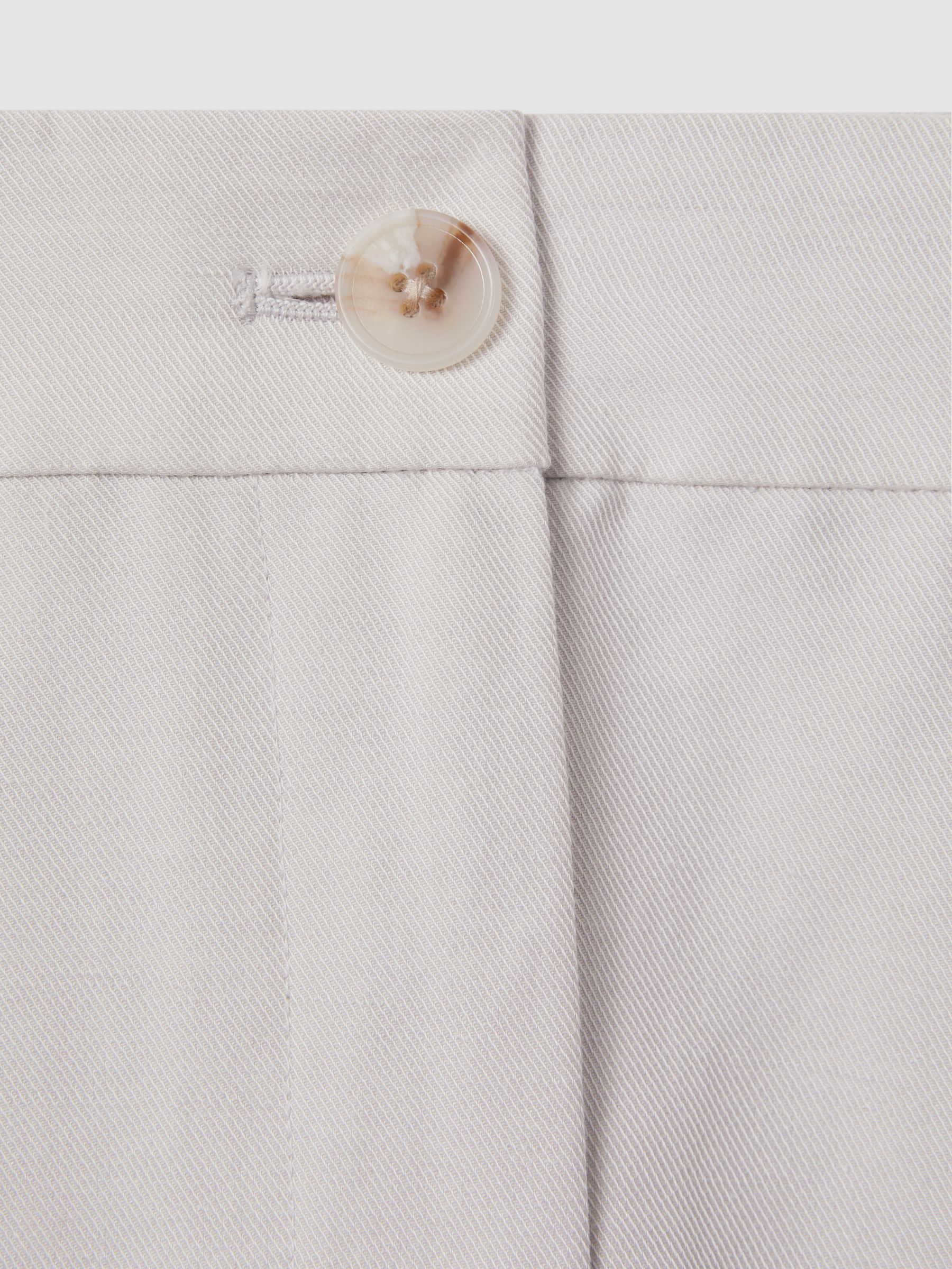 Petite Tapered Suit Trousers with TENCEL™ Fibers in Light Grey - Image 6 of 7