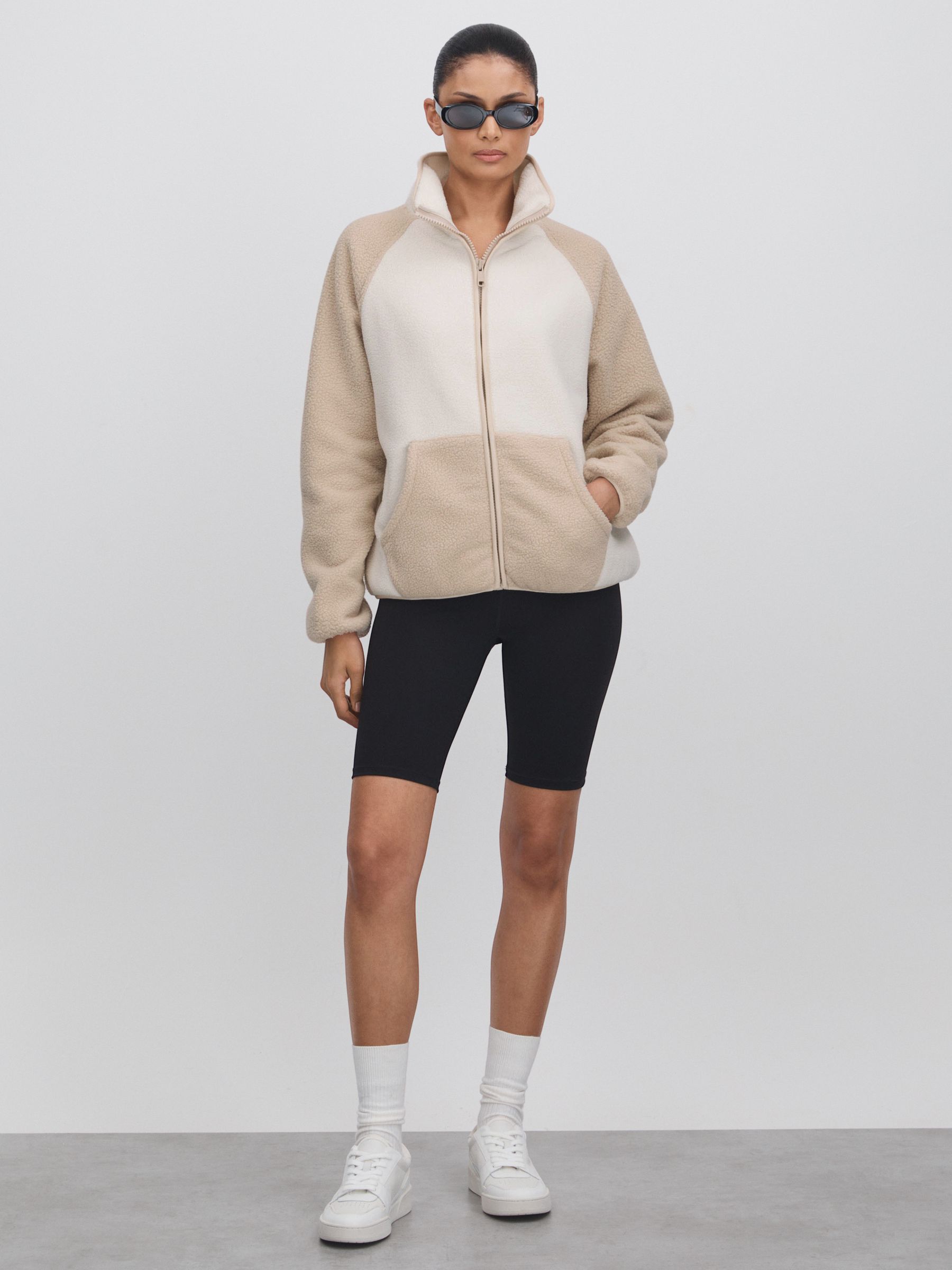 The Upside Fleece Jumper med Hög ståkrage i Naturlig - Bild 3 av 6