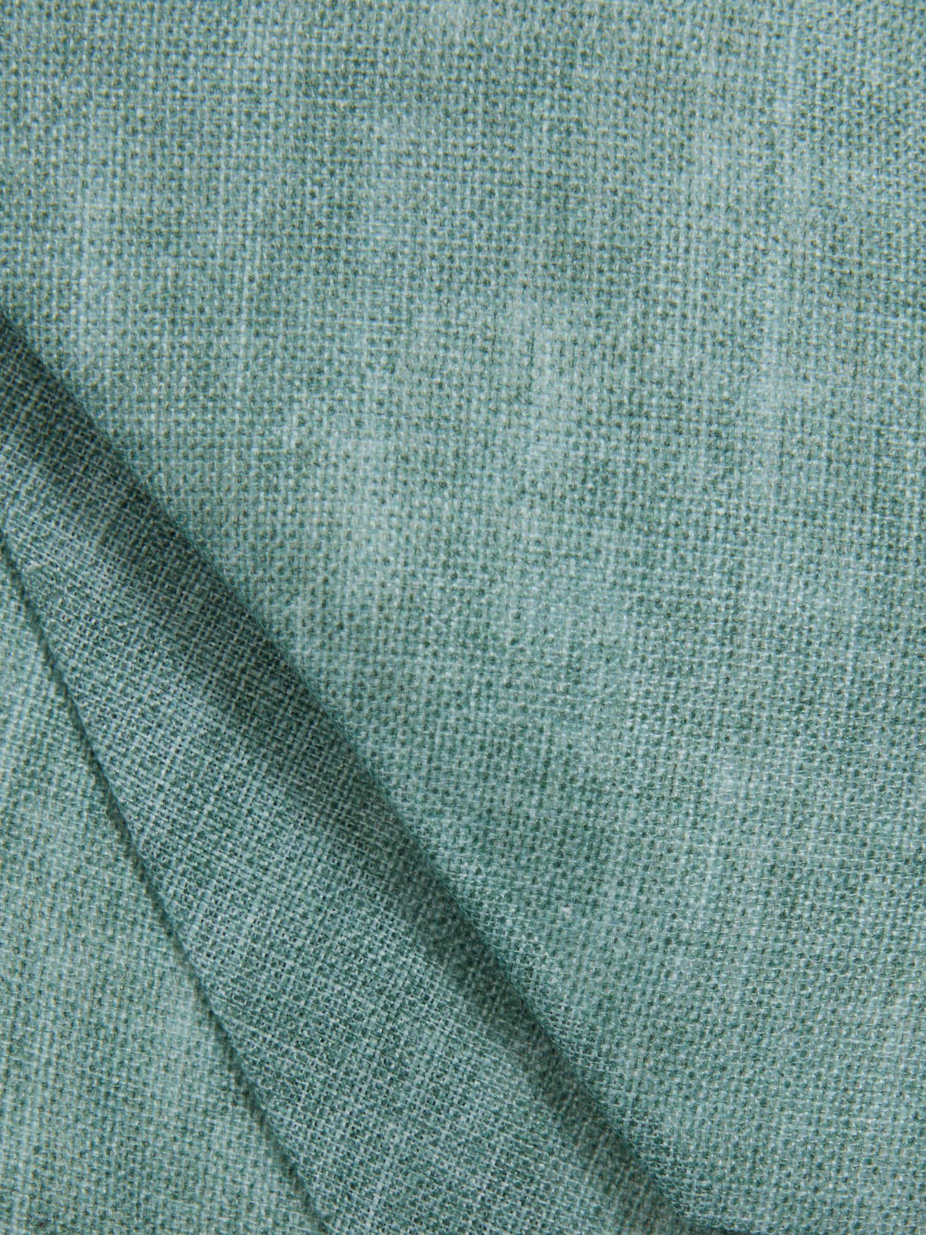Linen Tie in Pistachio Melange - Image 5 of 5