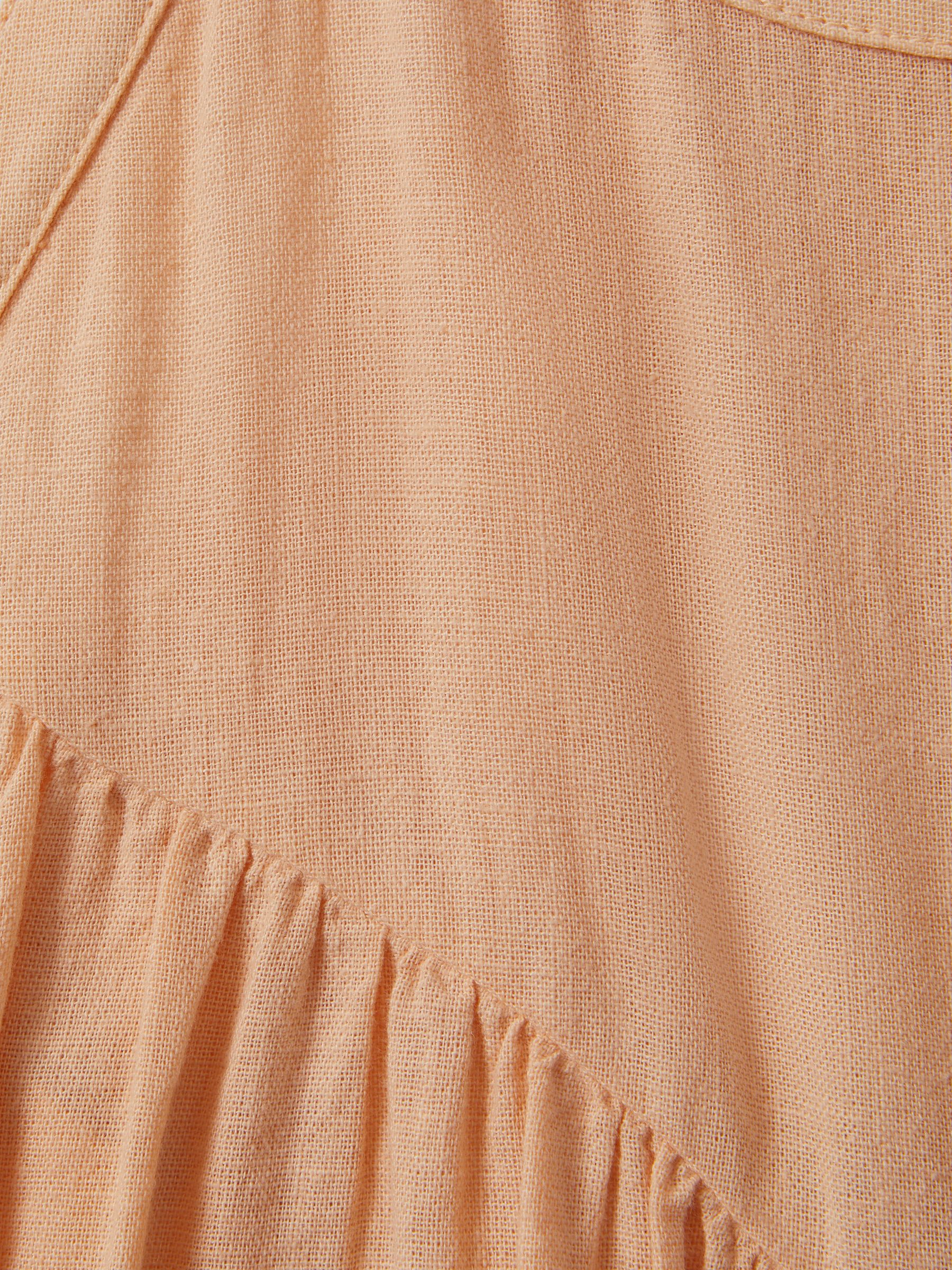 13-14 yrs Cotton Linen Jumpsuit in Peach - Image 4 of 4