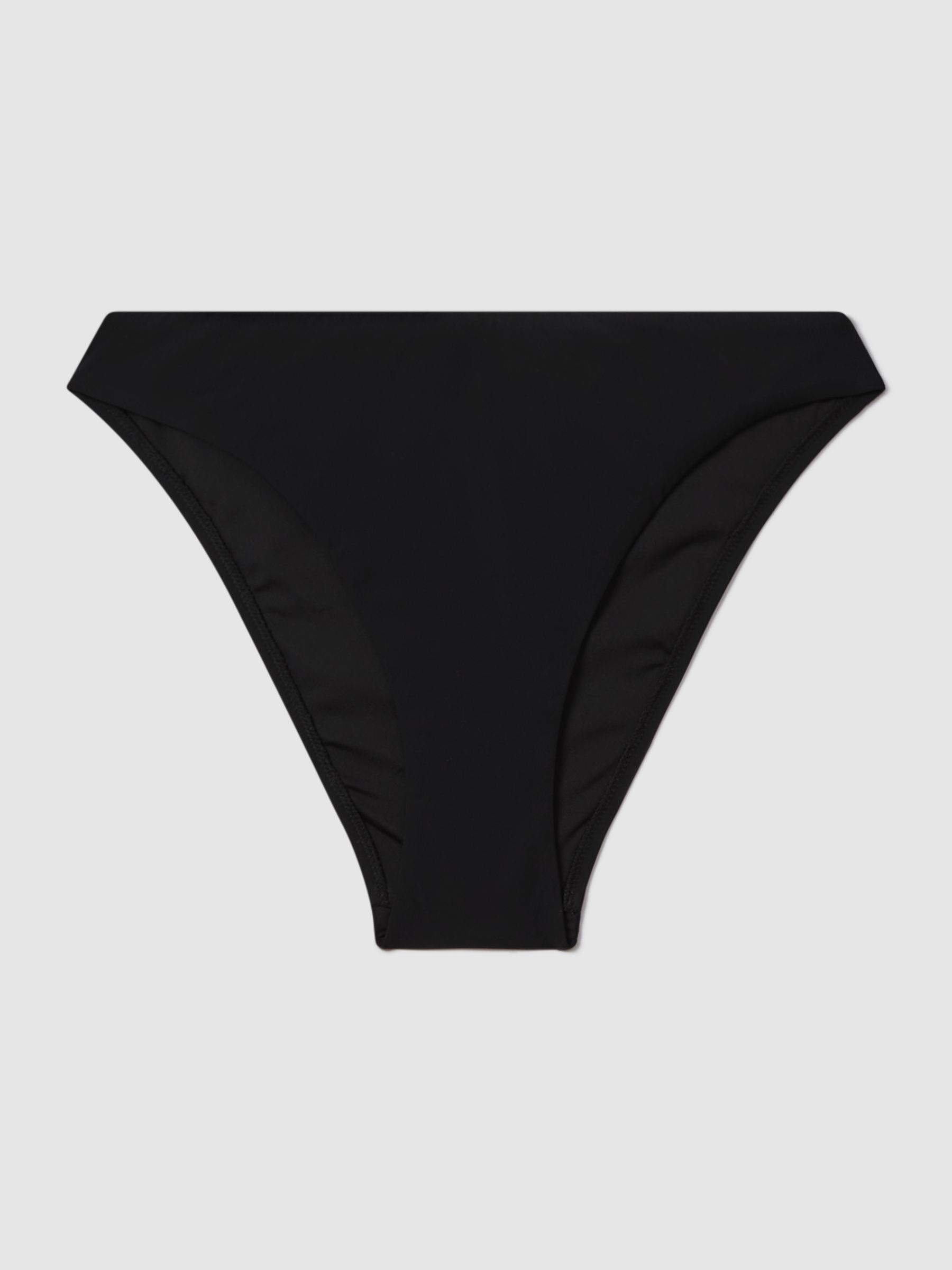 Mid Rise Bikini Bottoms in Black - Image 2 of 6