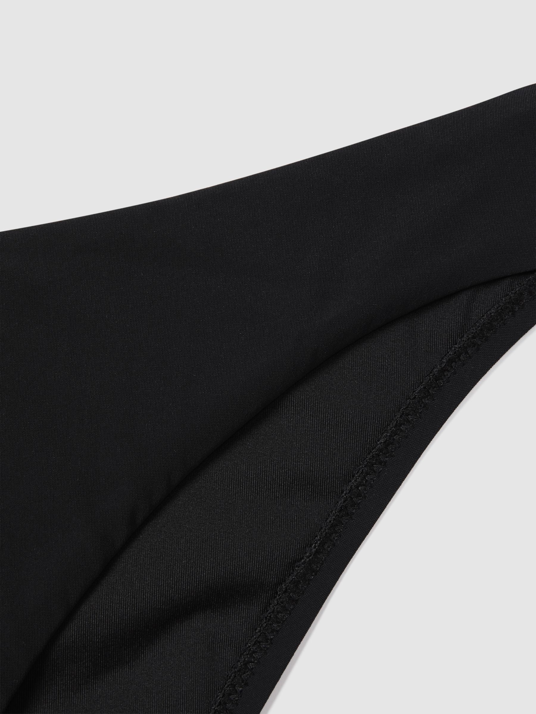 Mid Rise Bikini Bottoms in Black - Image 6 of 6
