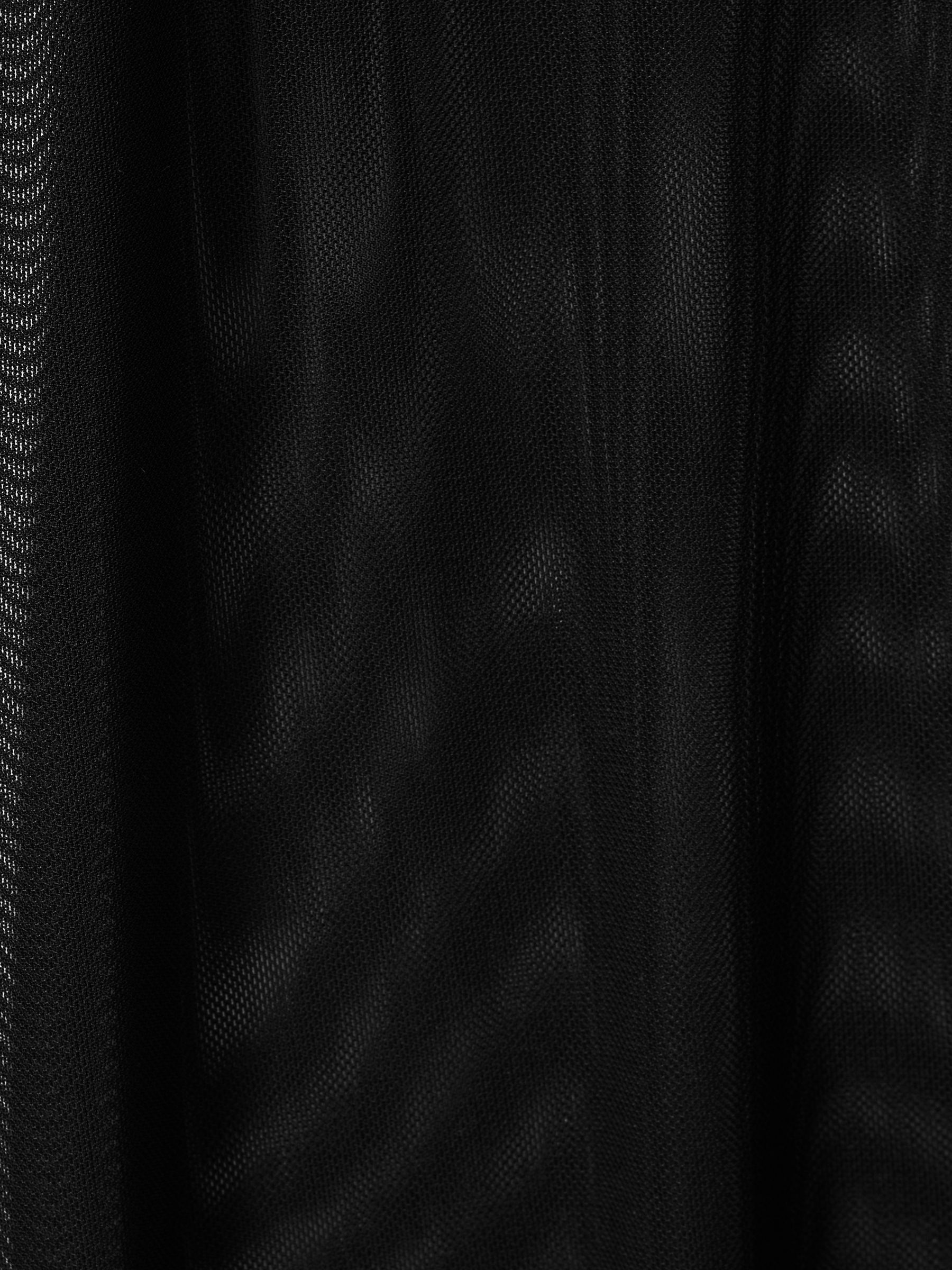 Good American Sheer Mesh Drawstring Trousers in Black - Image 6 of 6