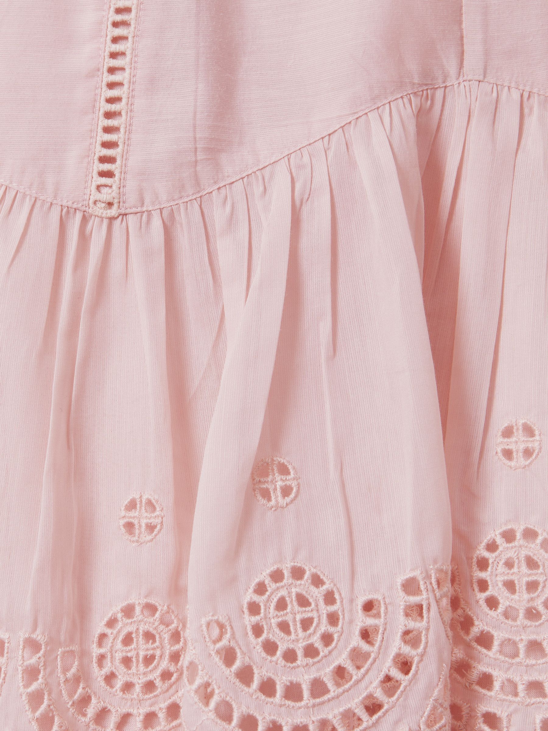4-9 yrs Broderie Skirt in Pink - Image 4 of 4