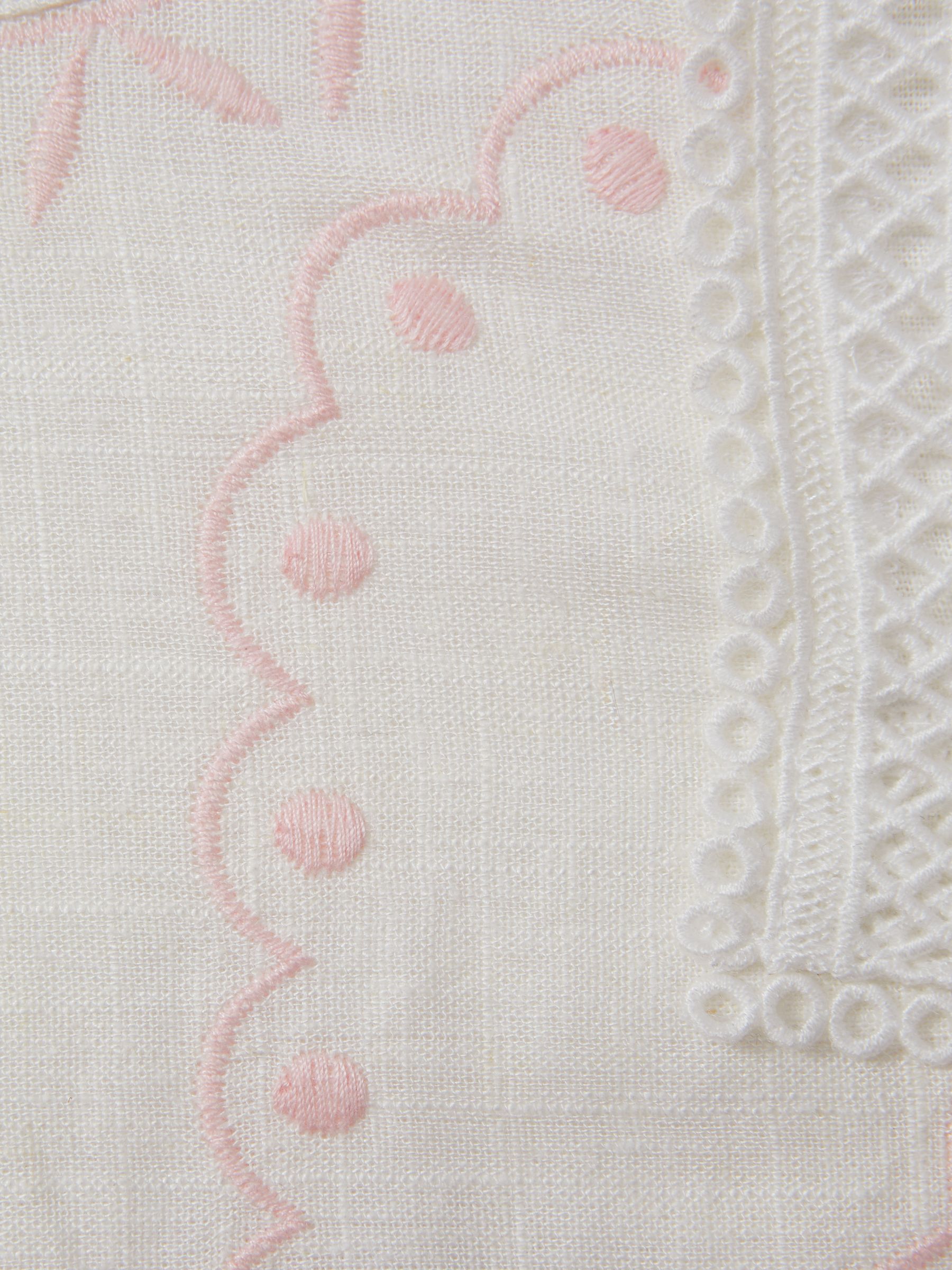 13-14 yrs Embroidered Lace Dress in Ivory - Image 5 of 5