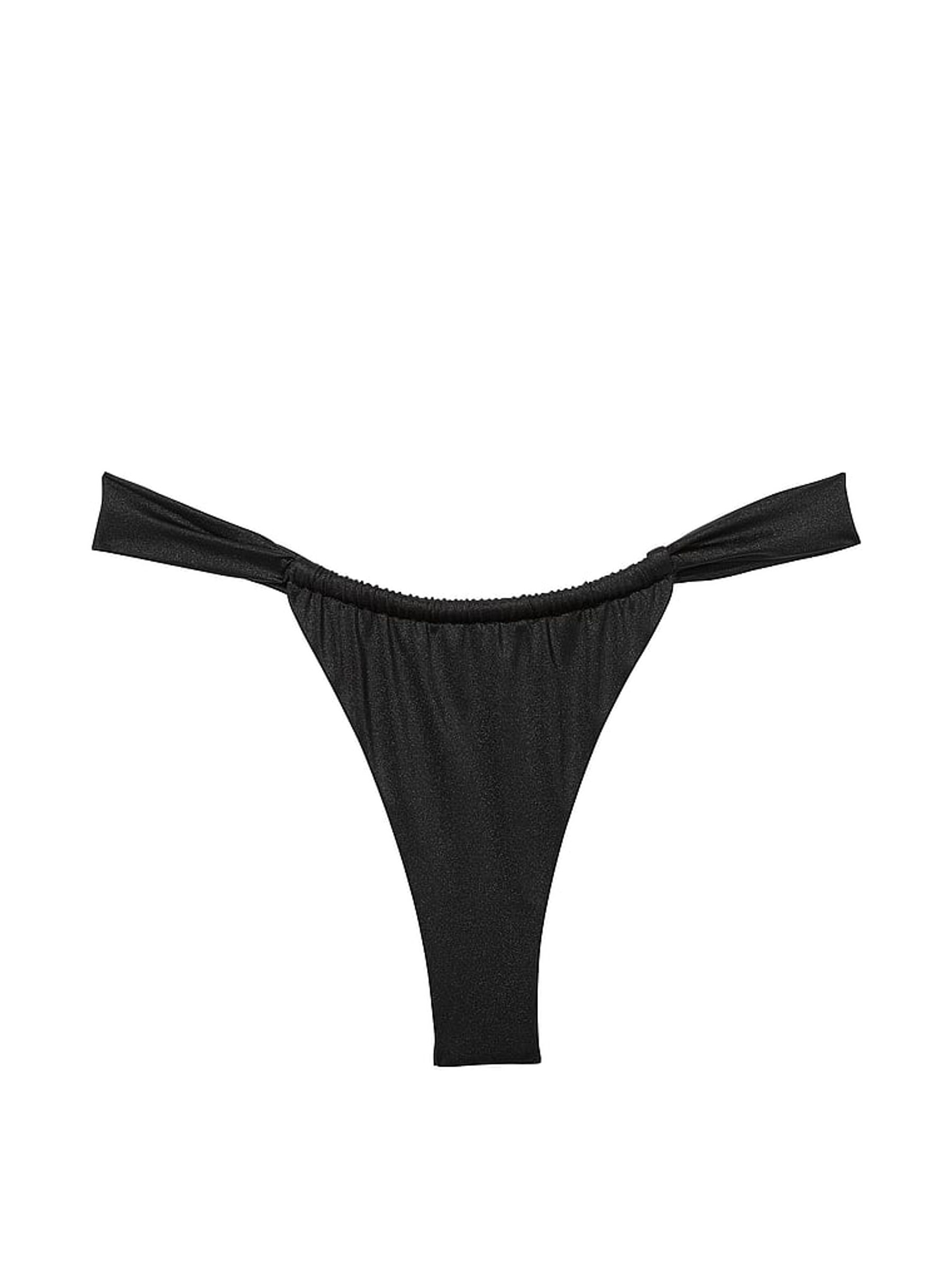 Black Shine Frankies Bikinis Reilly Bikini Bottom - Image 3 of 3