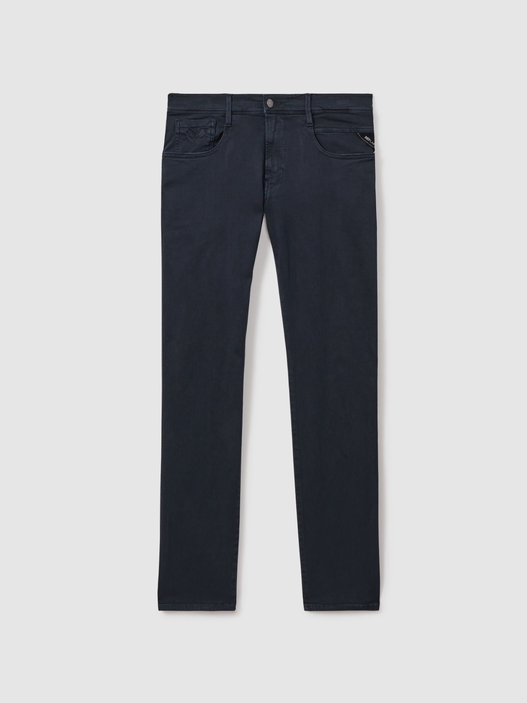 Slim Fit Garment Dyed Jeans in Blue - Image 2 of 6