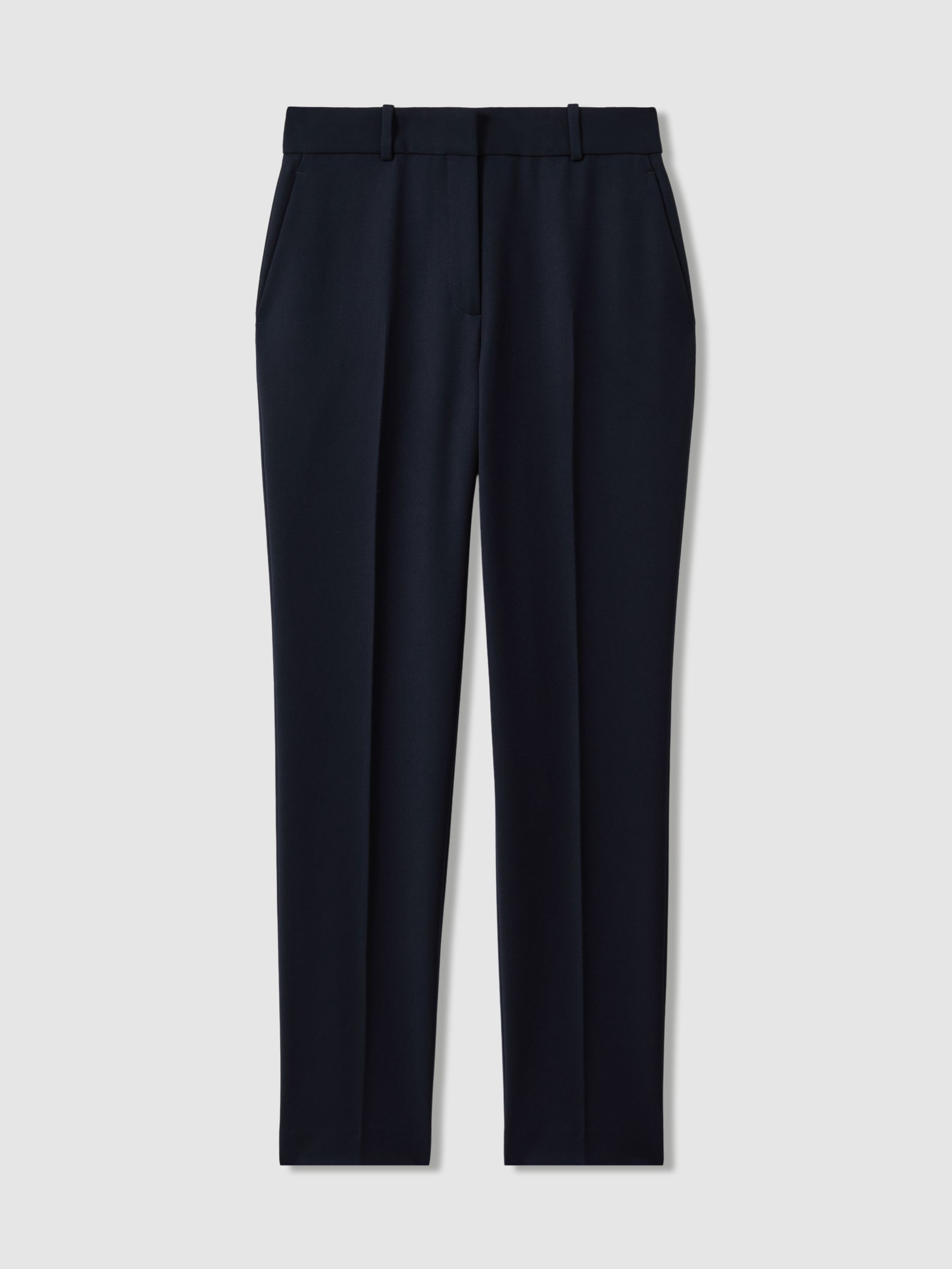 Petite Slim Fit Suit Trousers in Navy - Image 2 of 7