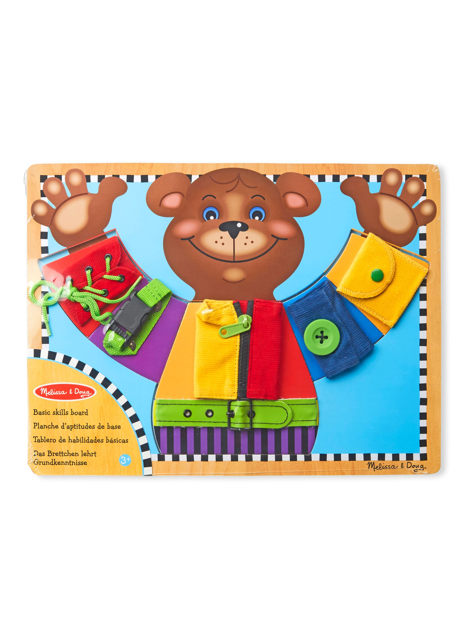 Melissa & Doug Natural Basic Skills Board - Image 3 of 9