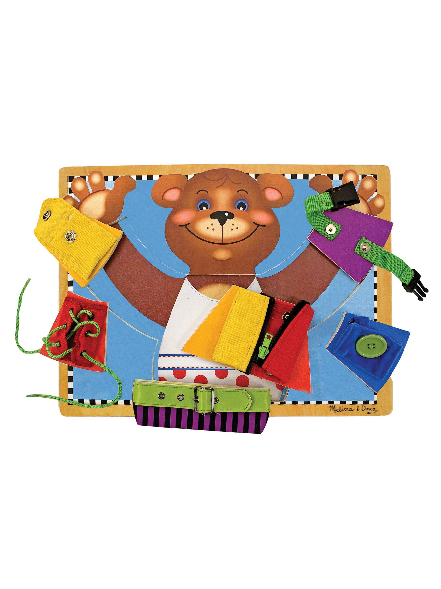 Melissa & Doug Natural Basic Skills Board - Image 4 of 9