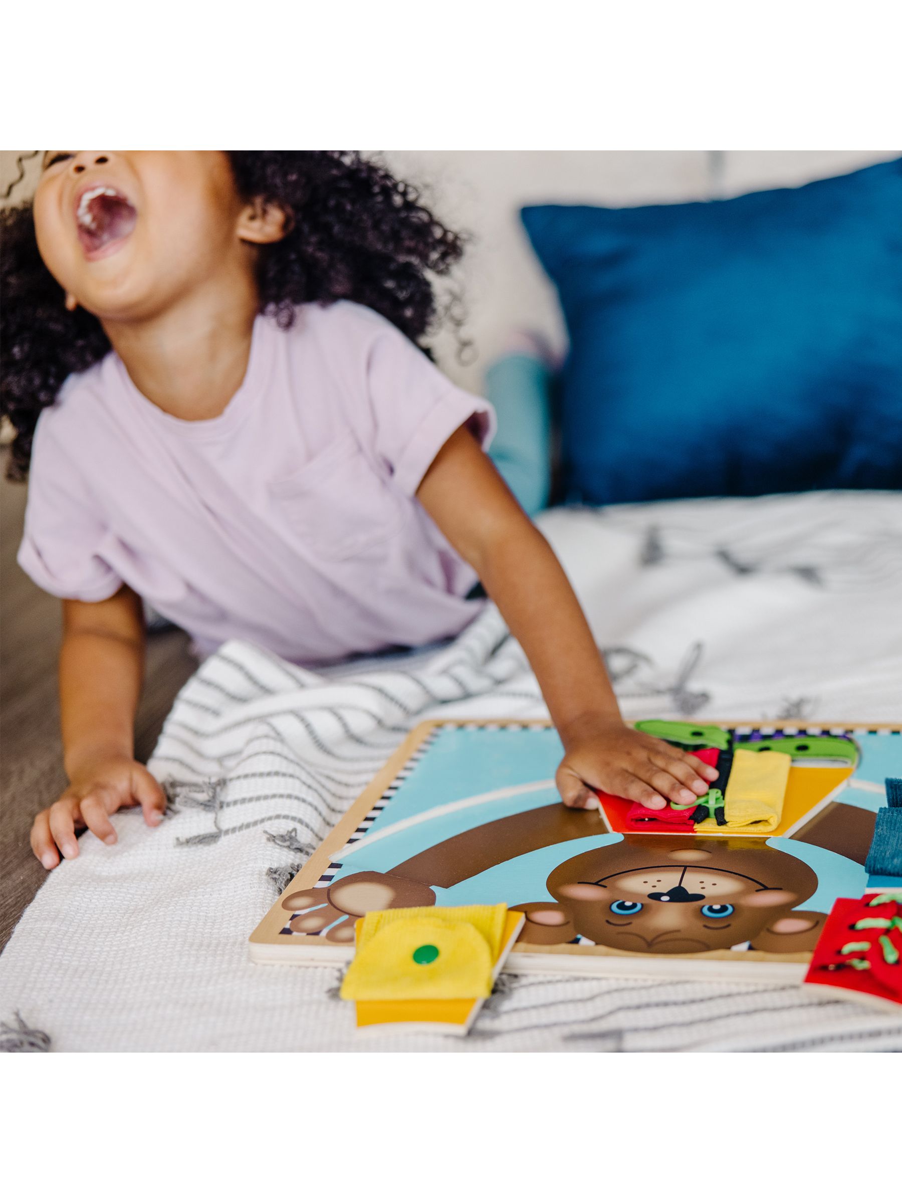 Melissa & Doug Natural Basic Skills Board - Image 9 of 9