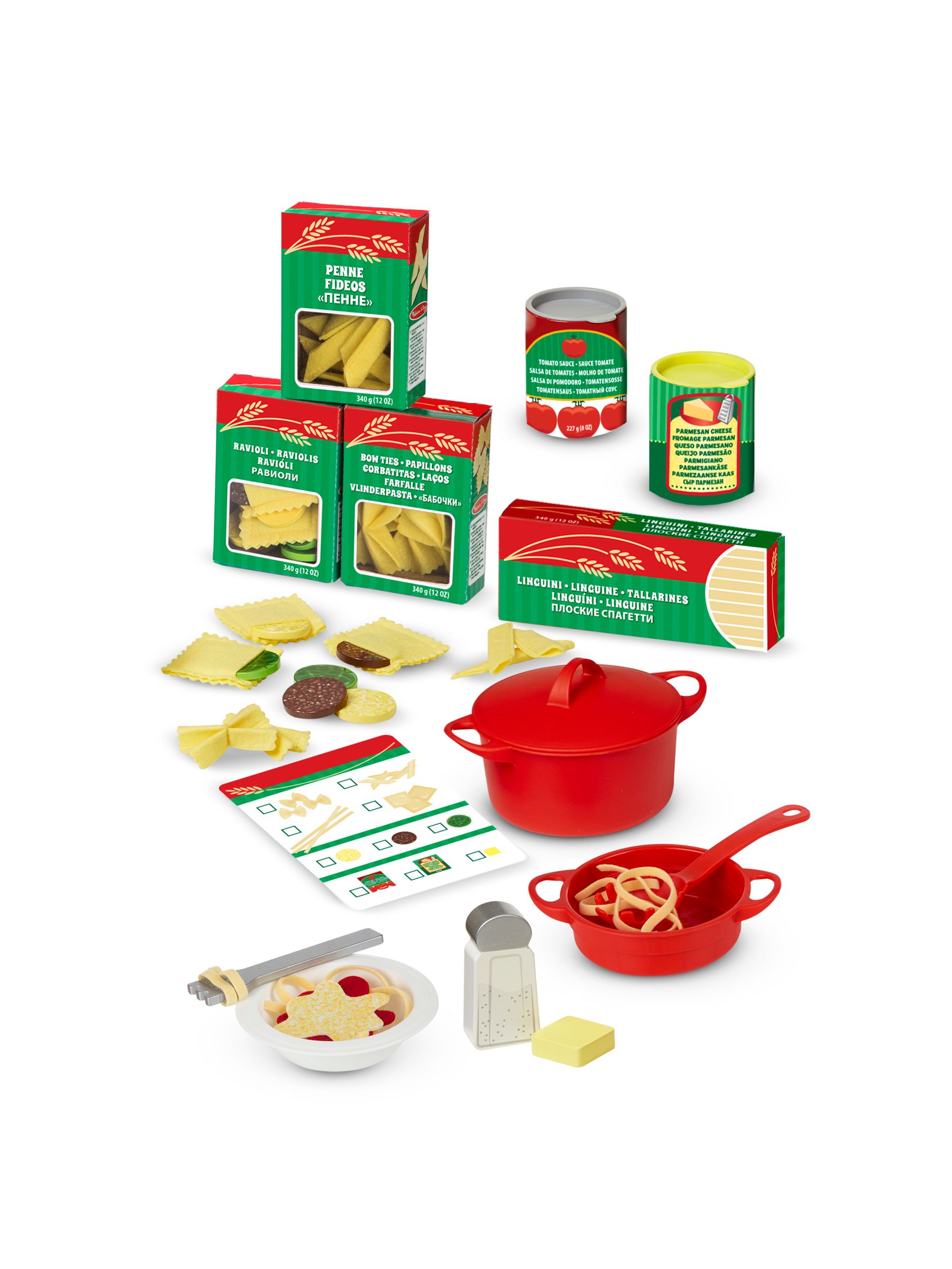 Melissa & Doug Natural Pasta Play Set - Image 1 of 9