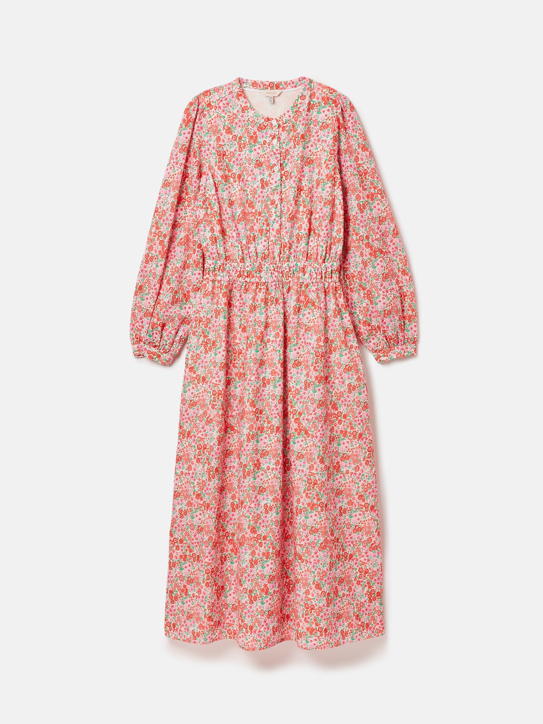 Cassie Pink Broderie Maxi Dress - Image 7 of 7
