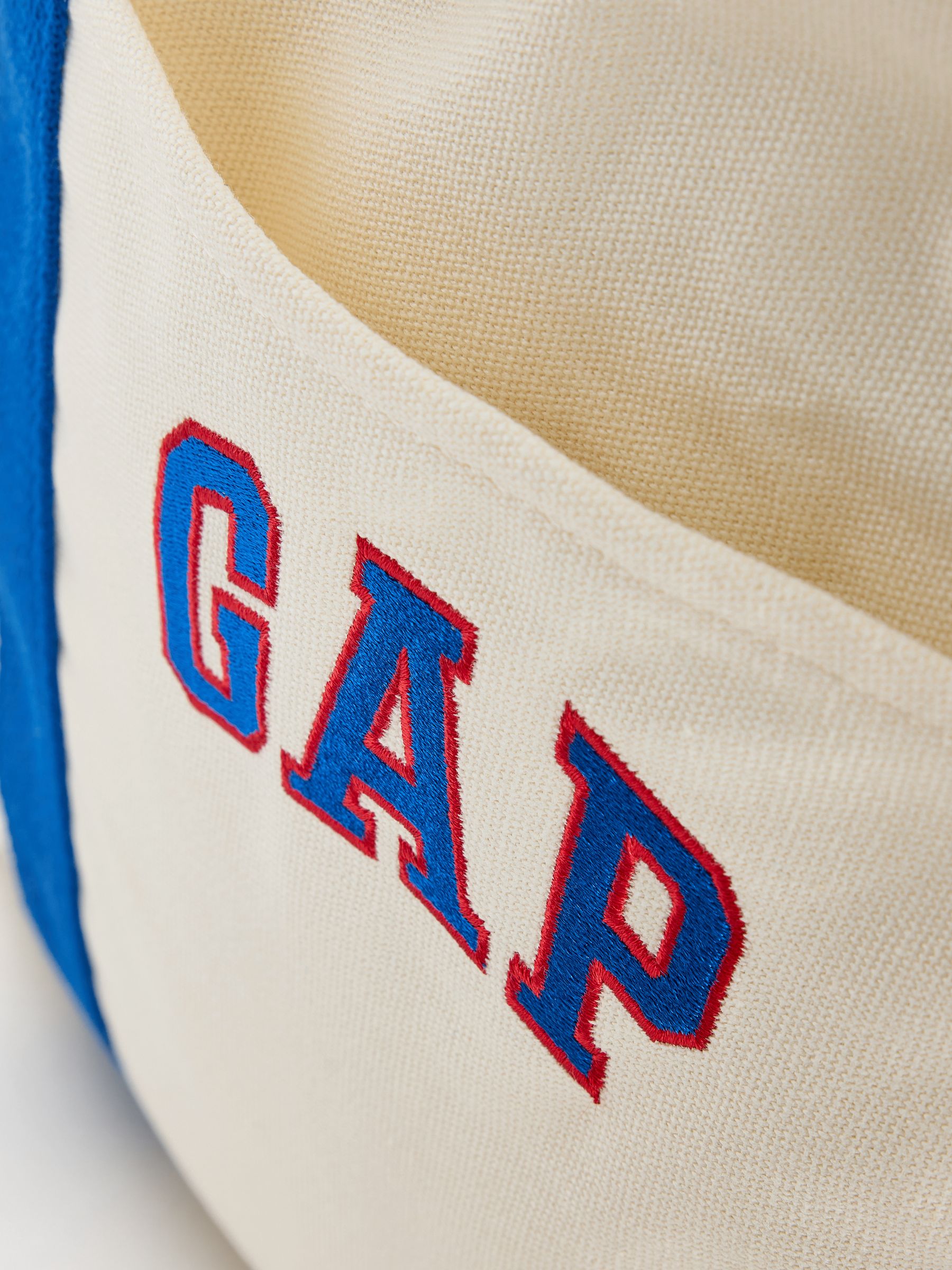 Cream/Blue London Logo Tote Bag - Image 2 of 3 Cream/Blue London Logo Tote Bag - Image 2 of 3