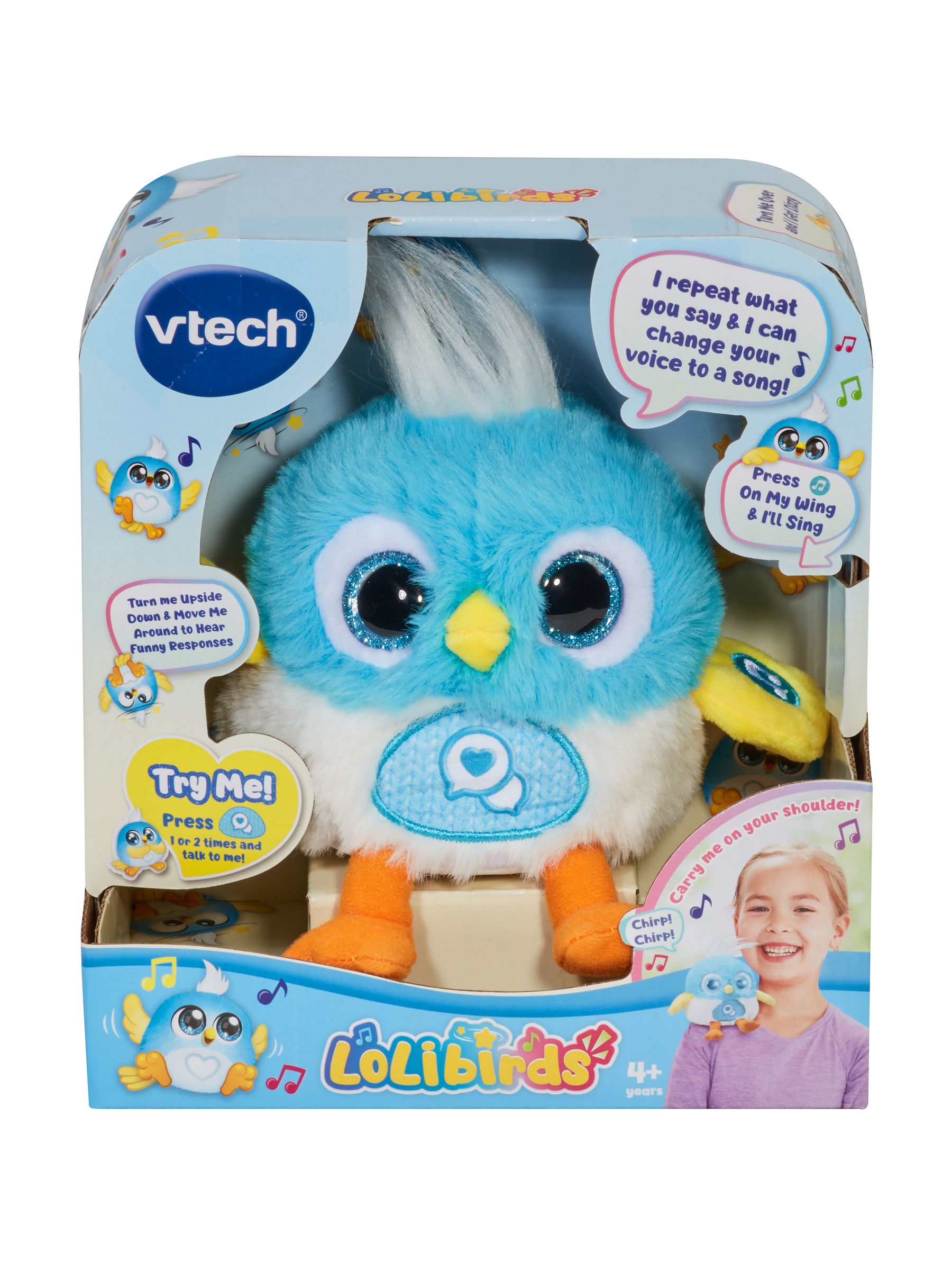 VTech Blue Little Birdie Shoulder Pal - Image 4 of 4
