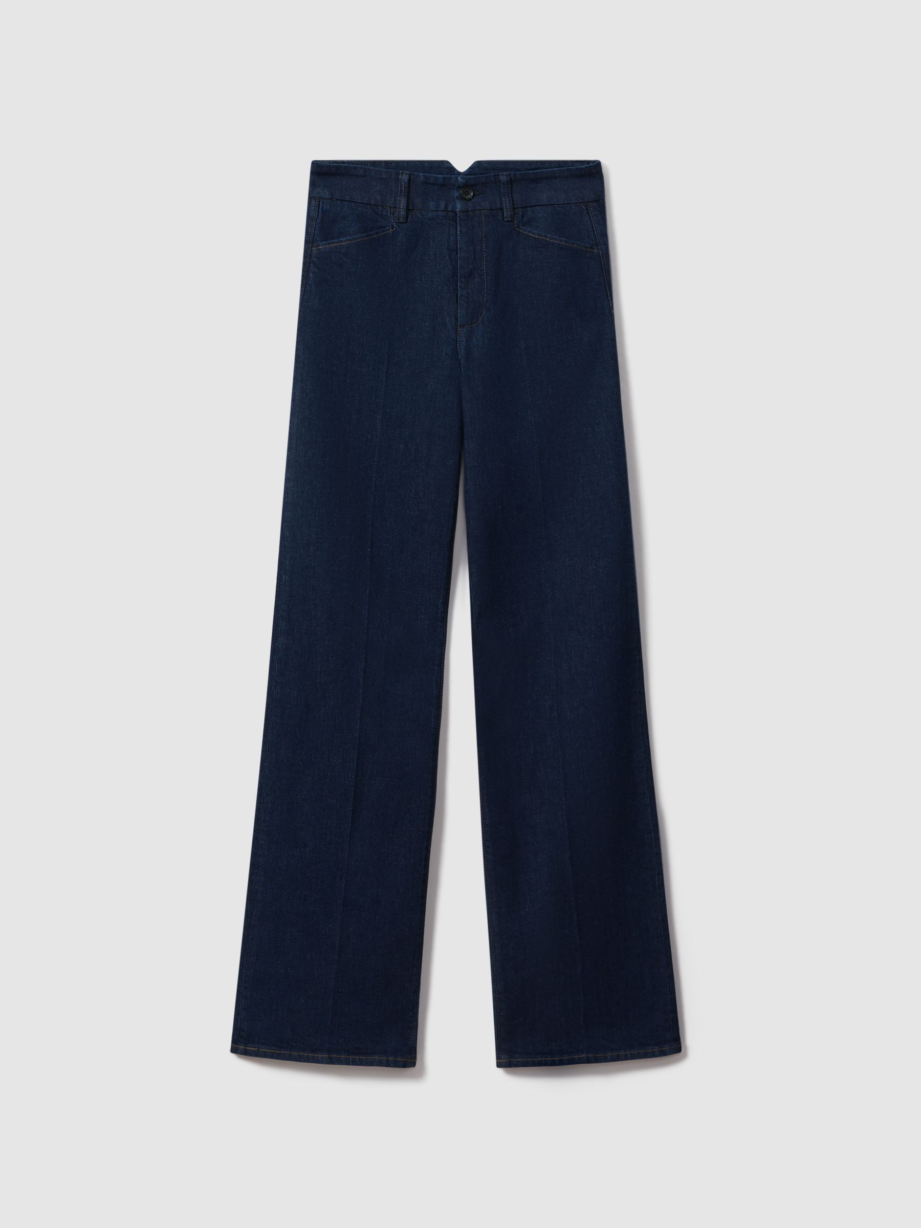Paige High Rise Wide Leg Jeans in Edinburgh - Image 2 of 6