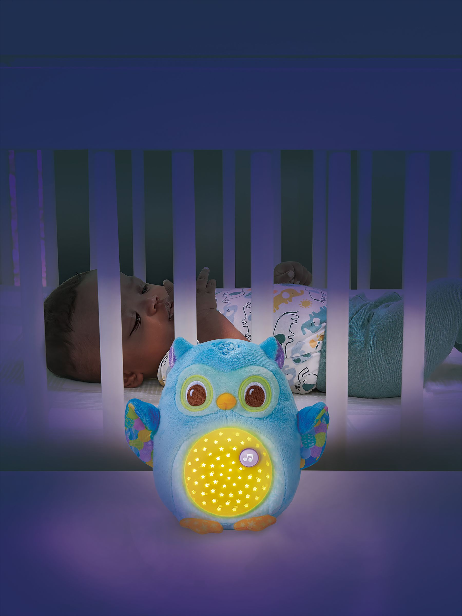 VTech Blue Twinkle Lights Owl - Image 1 of 4