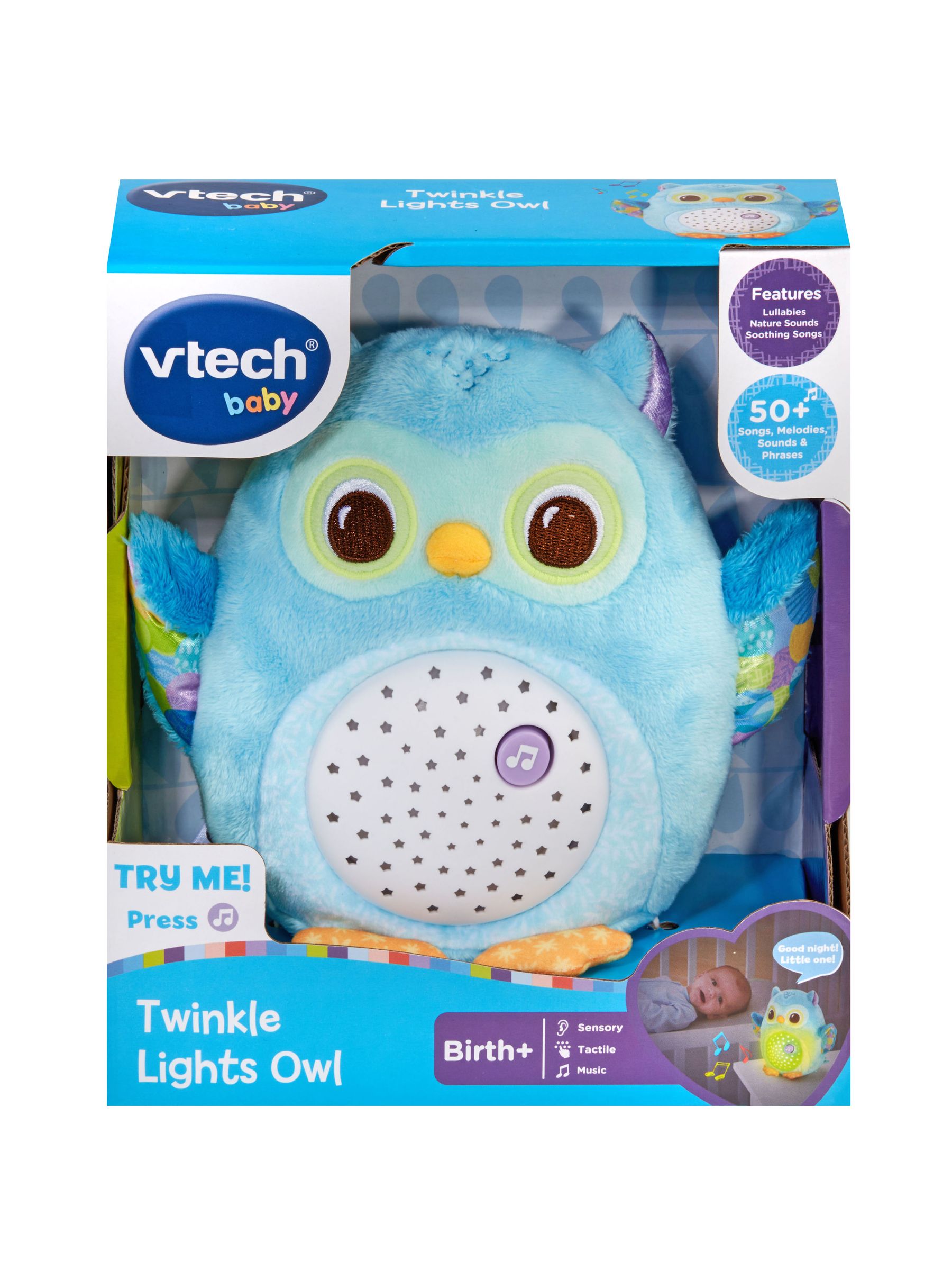 VTech Blue Twinkle Lights Owl - Image 4 of 4