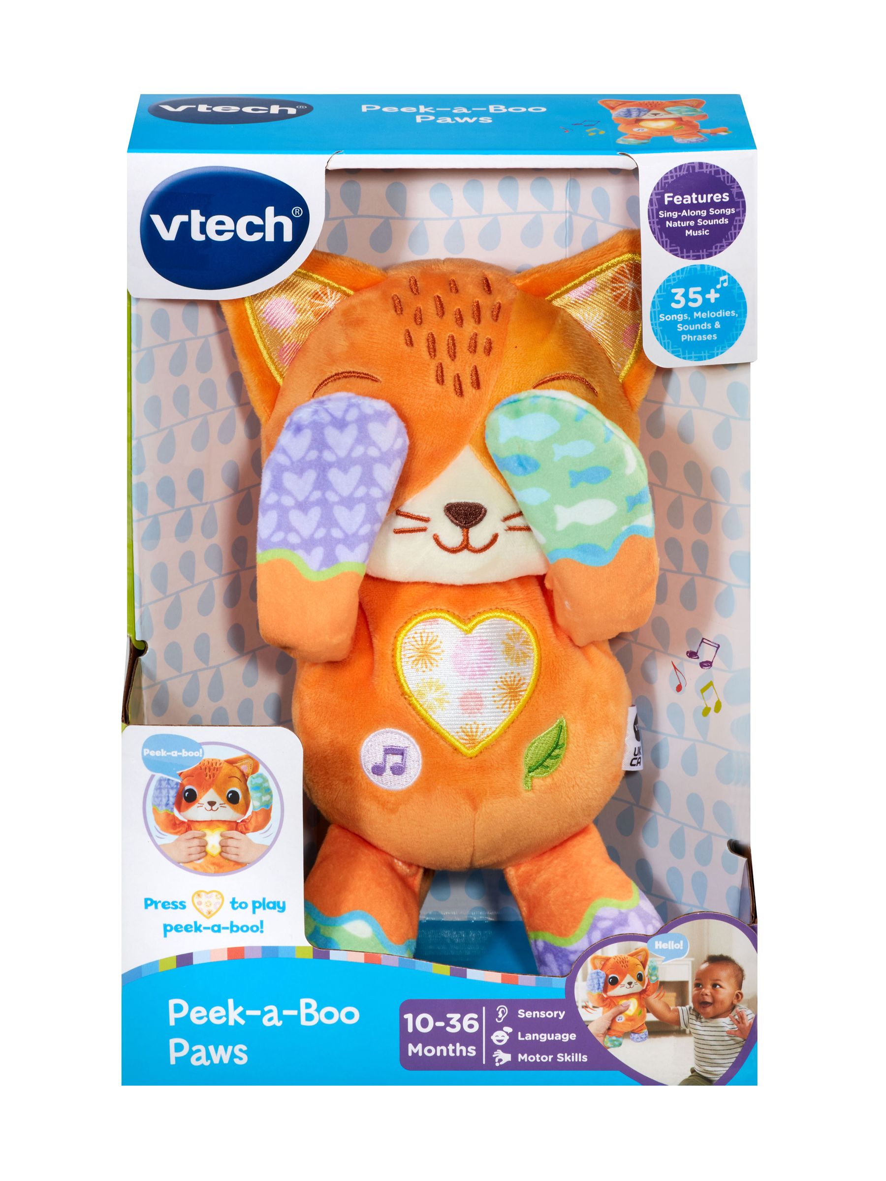 VTech Blue PeekaBoo Paws - Image 4 of 4