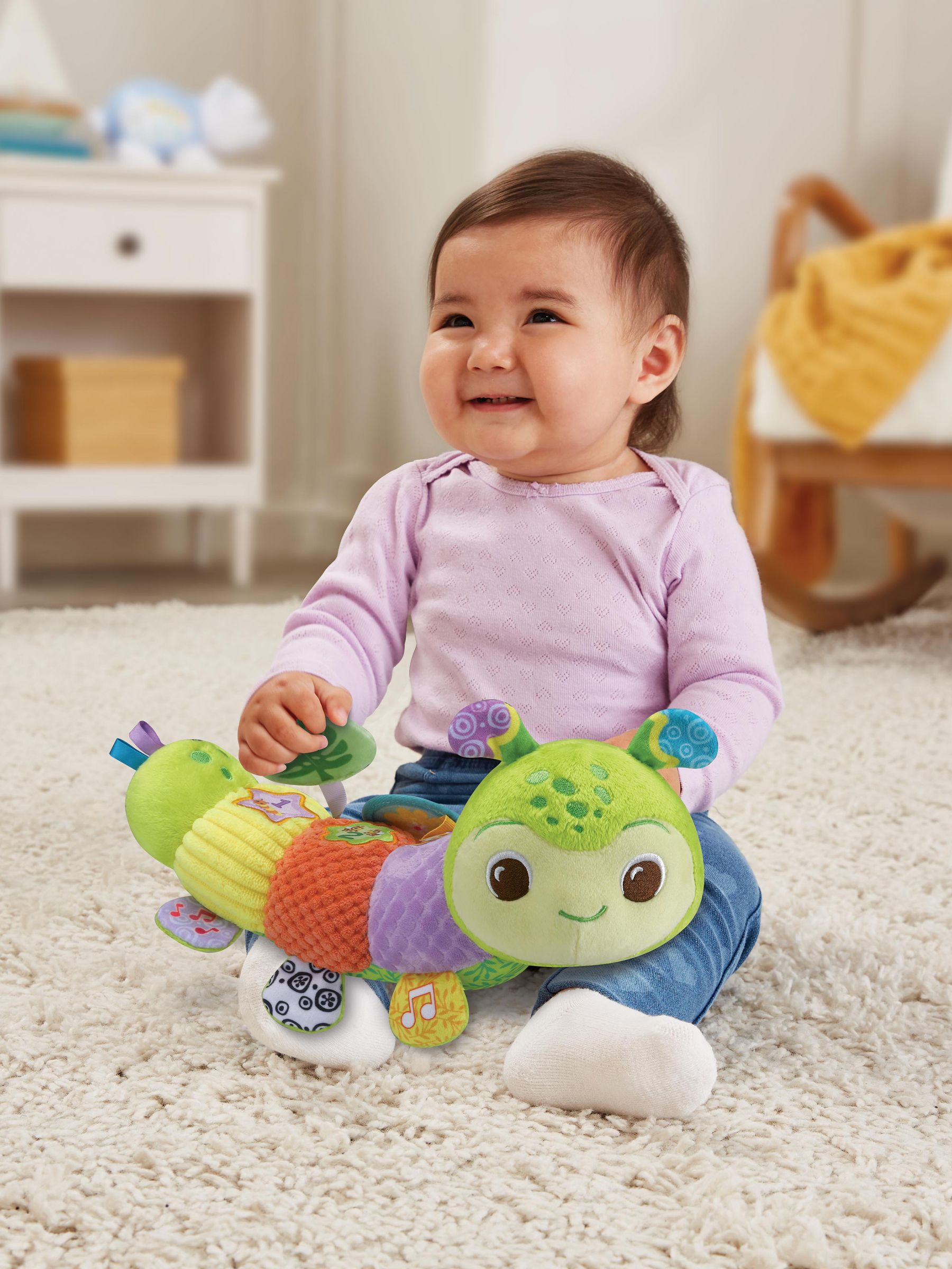 VTech Blue Snugglepillar - Image 1 of 3