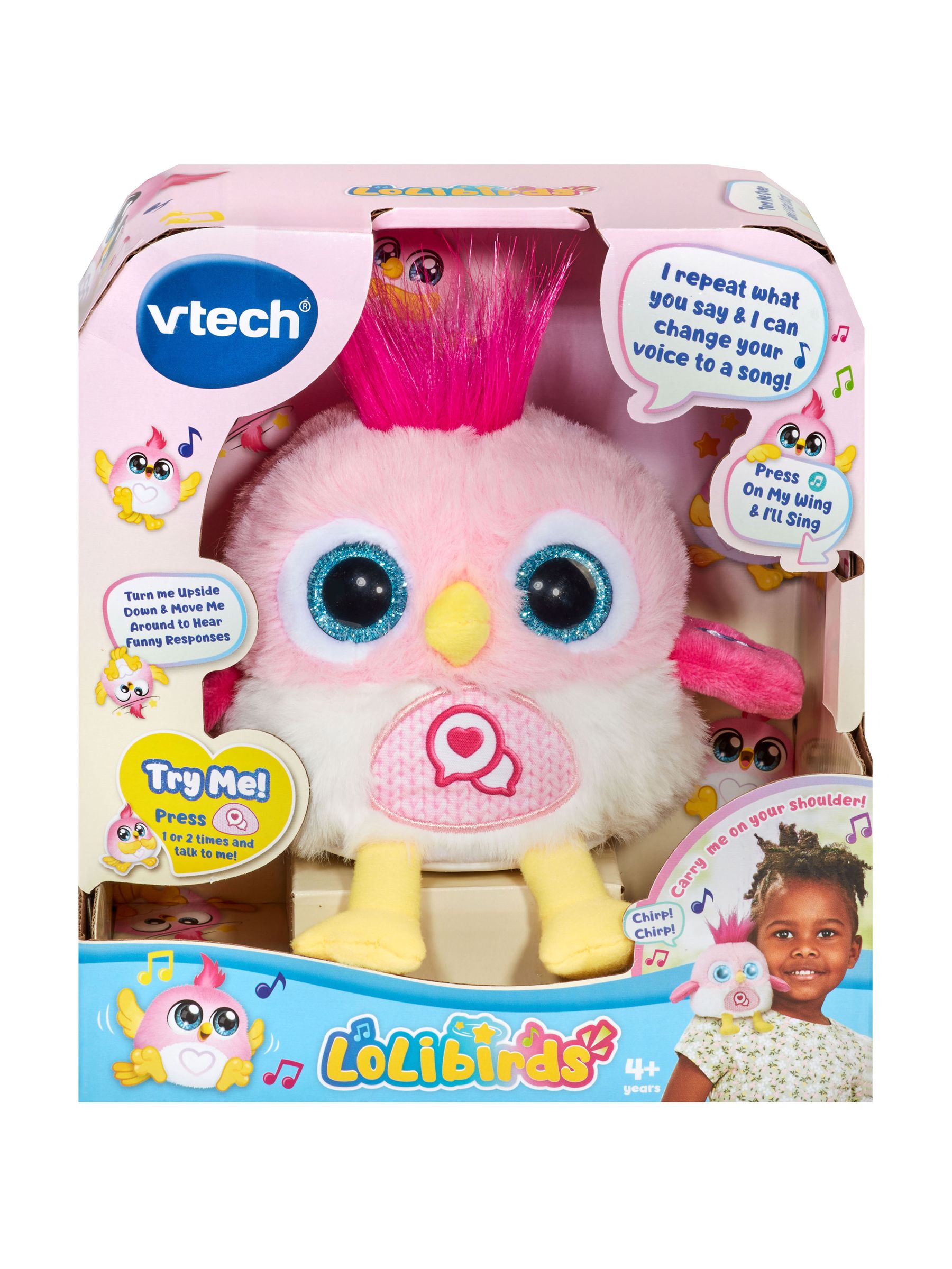 VTech Pink Little Birdie Shoulder Pal - Image 4 of 4
