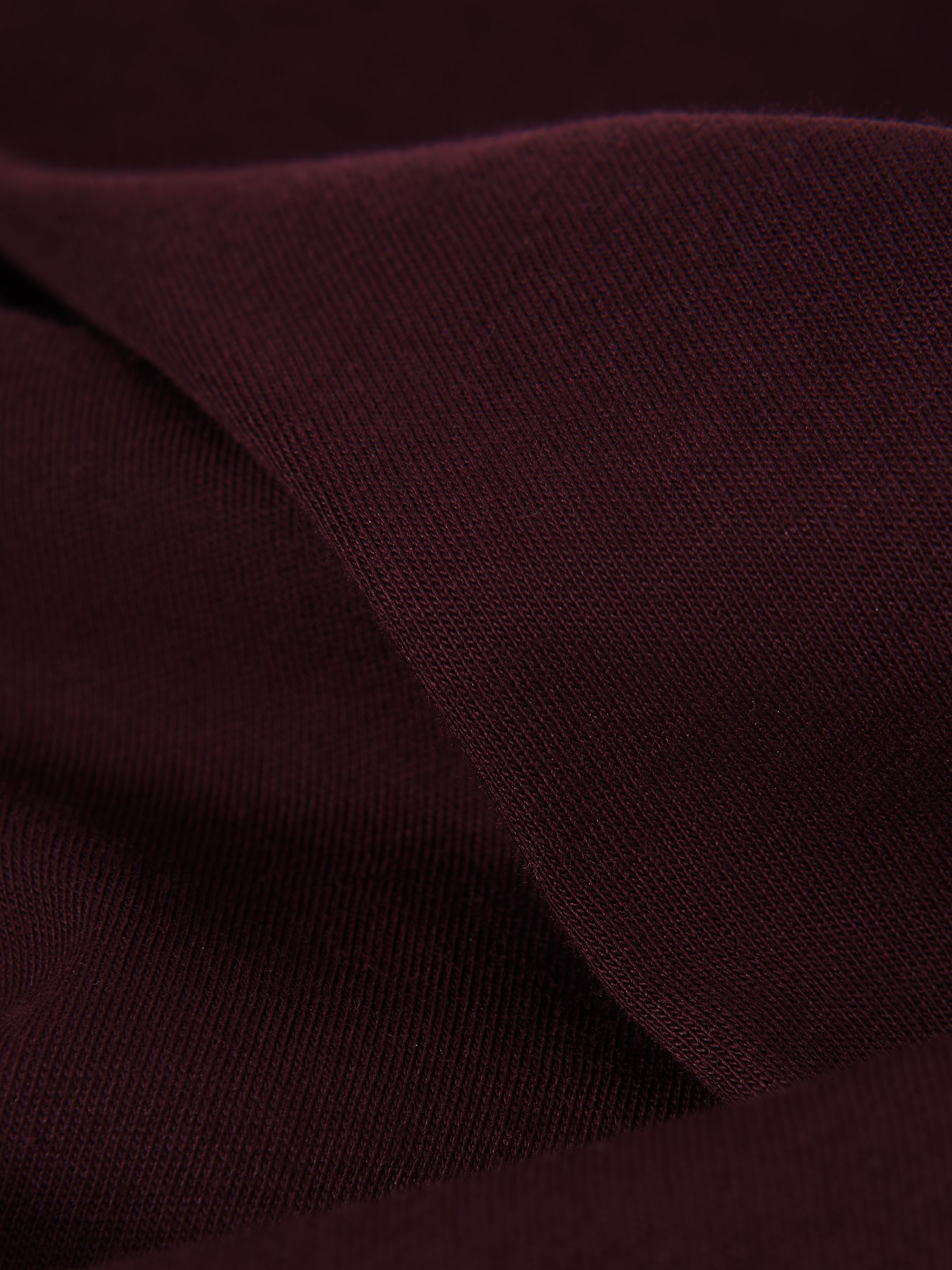 3-9 yrs Crew Neck T-Shirt in Bordeaux - Image 6 of 6