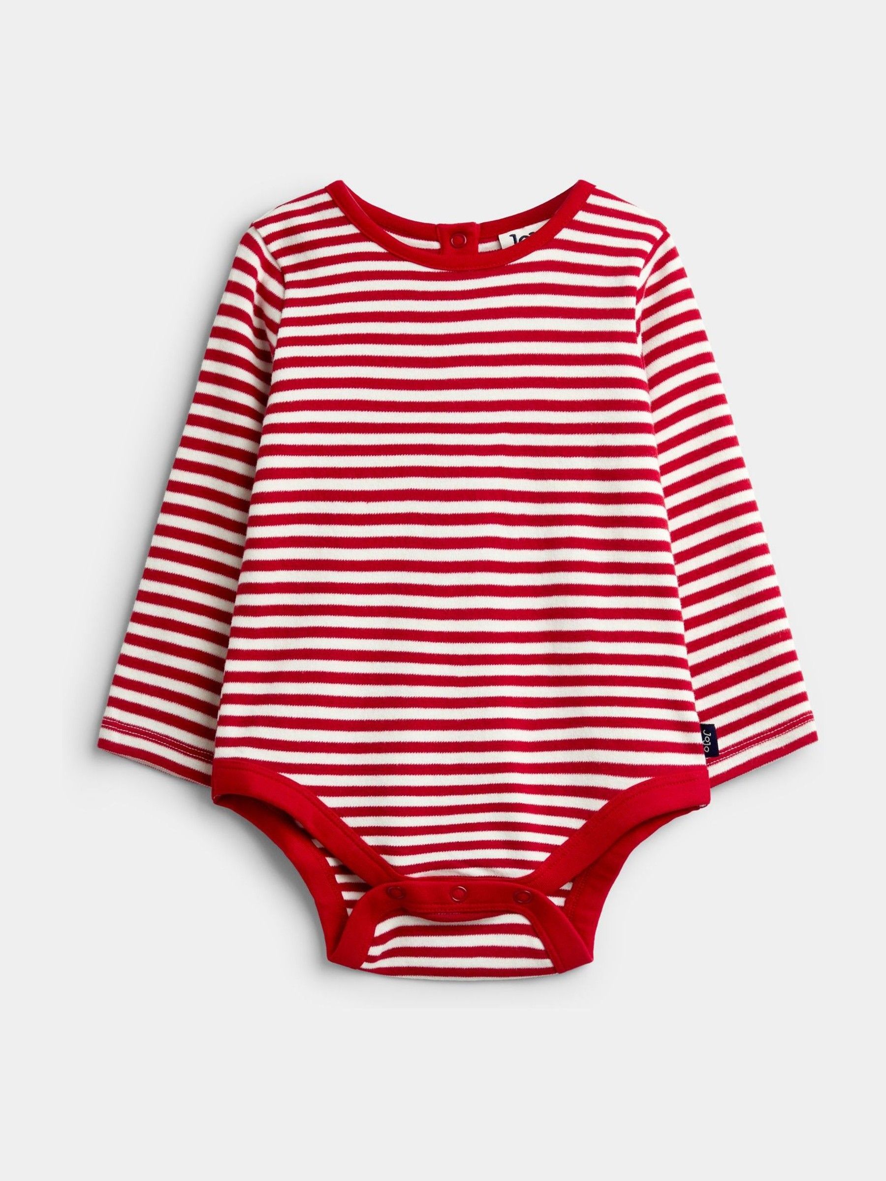 Navy Blue Christmas Embroidered Dungaree & Bodysuit Set - Image 2 of 6