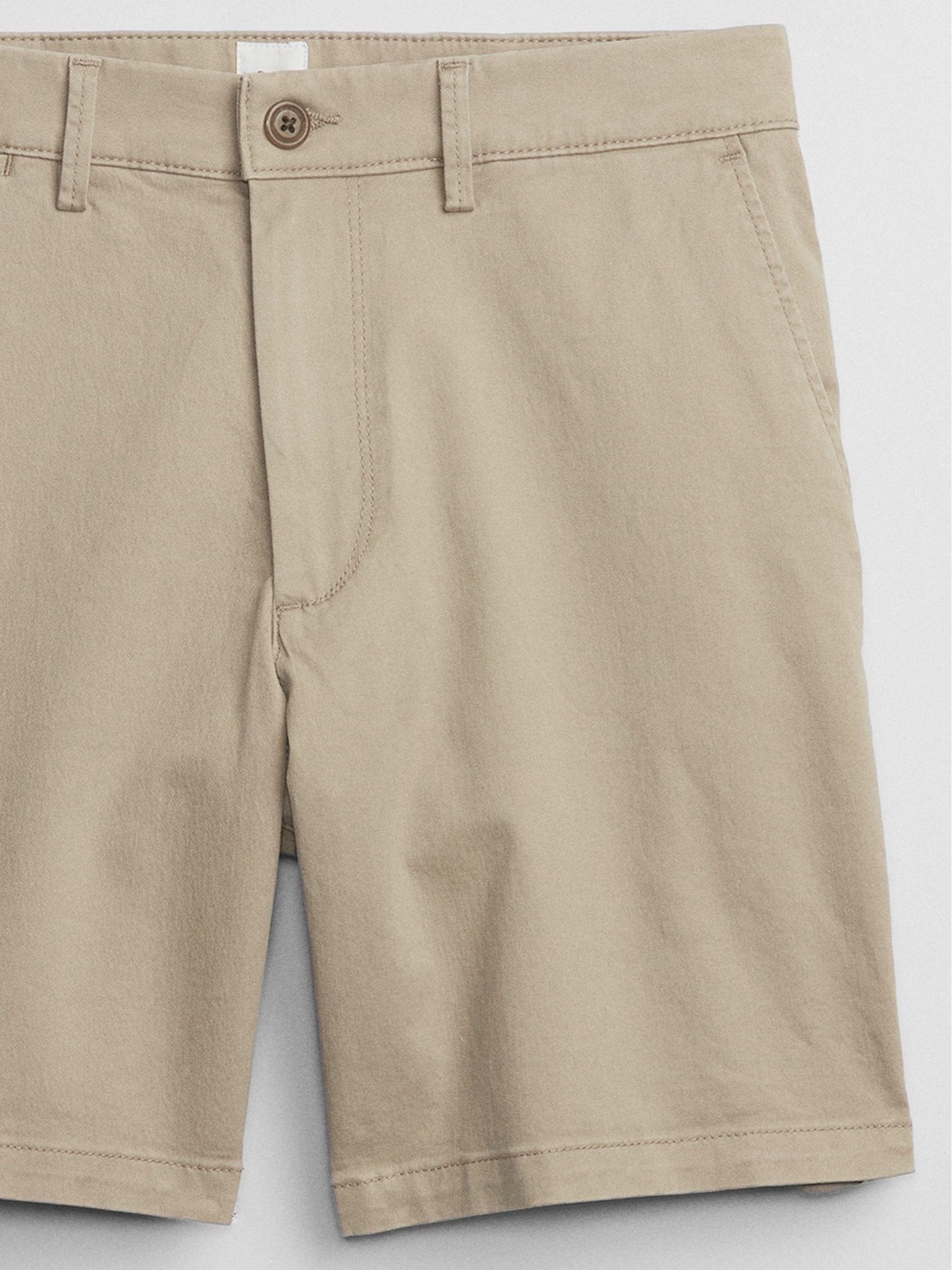 Neutral Regular Length 7' Chino Shorts - Image 3 of 3