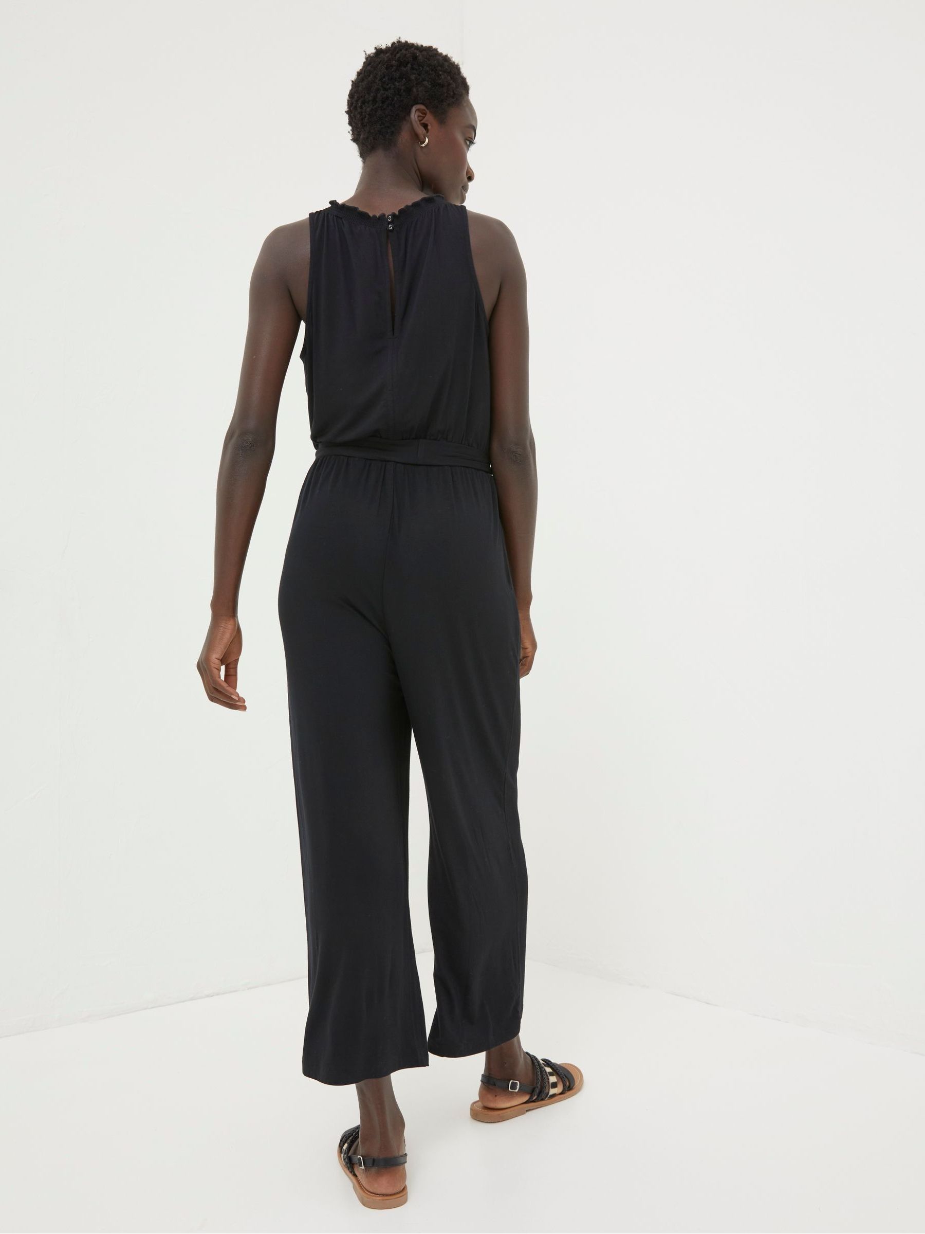 Black Haylie Jersey Jumpsuit - Image 2 of 6
