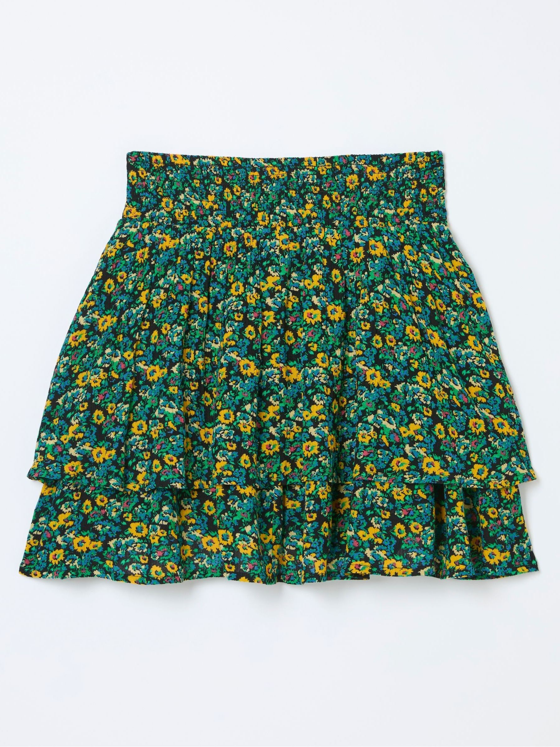 Green Spring Floral Skirt - Image 5 of 5