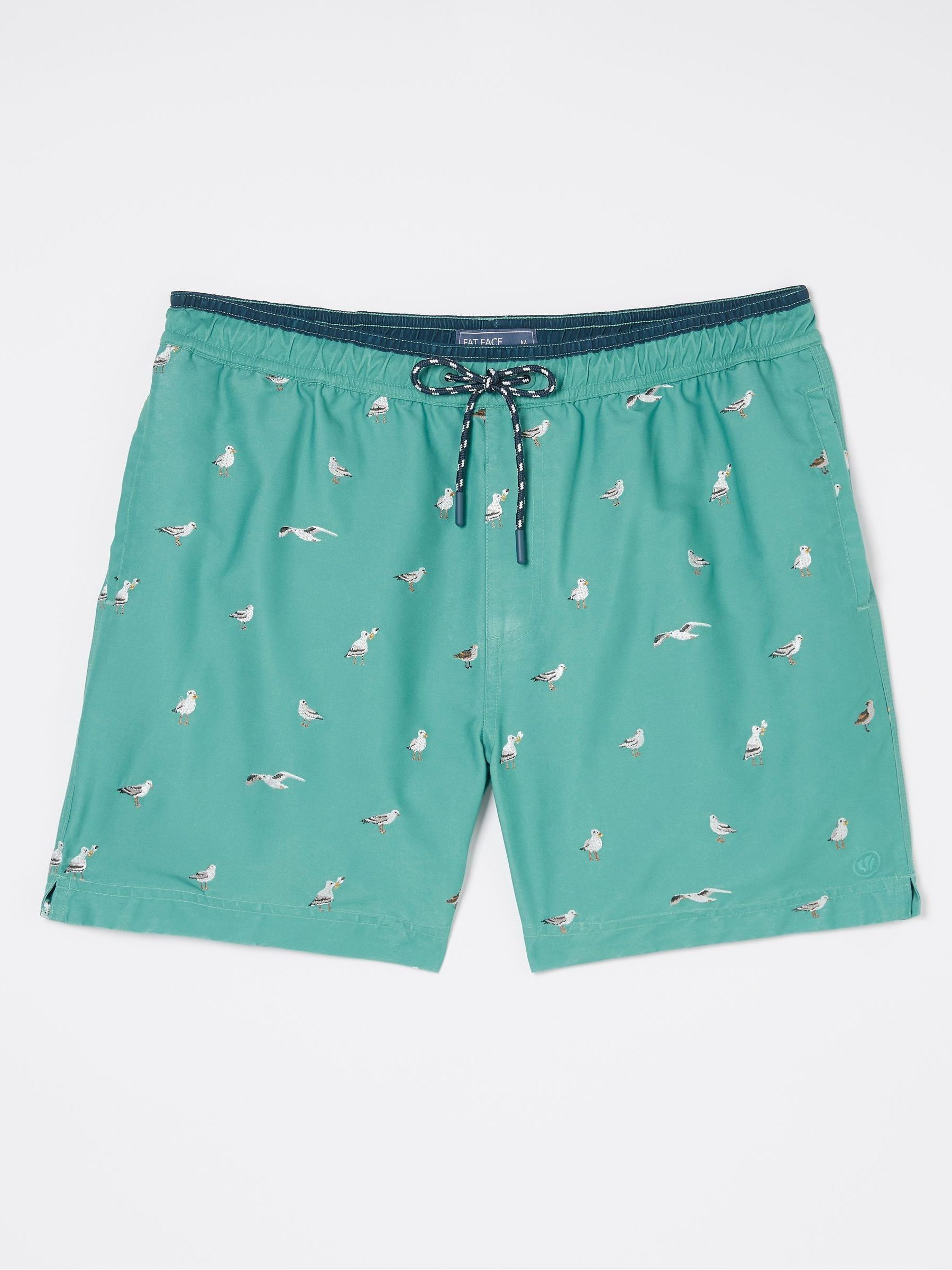 Green Trevose Colour Block Swim Shorts - Image 5 of 5