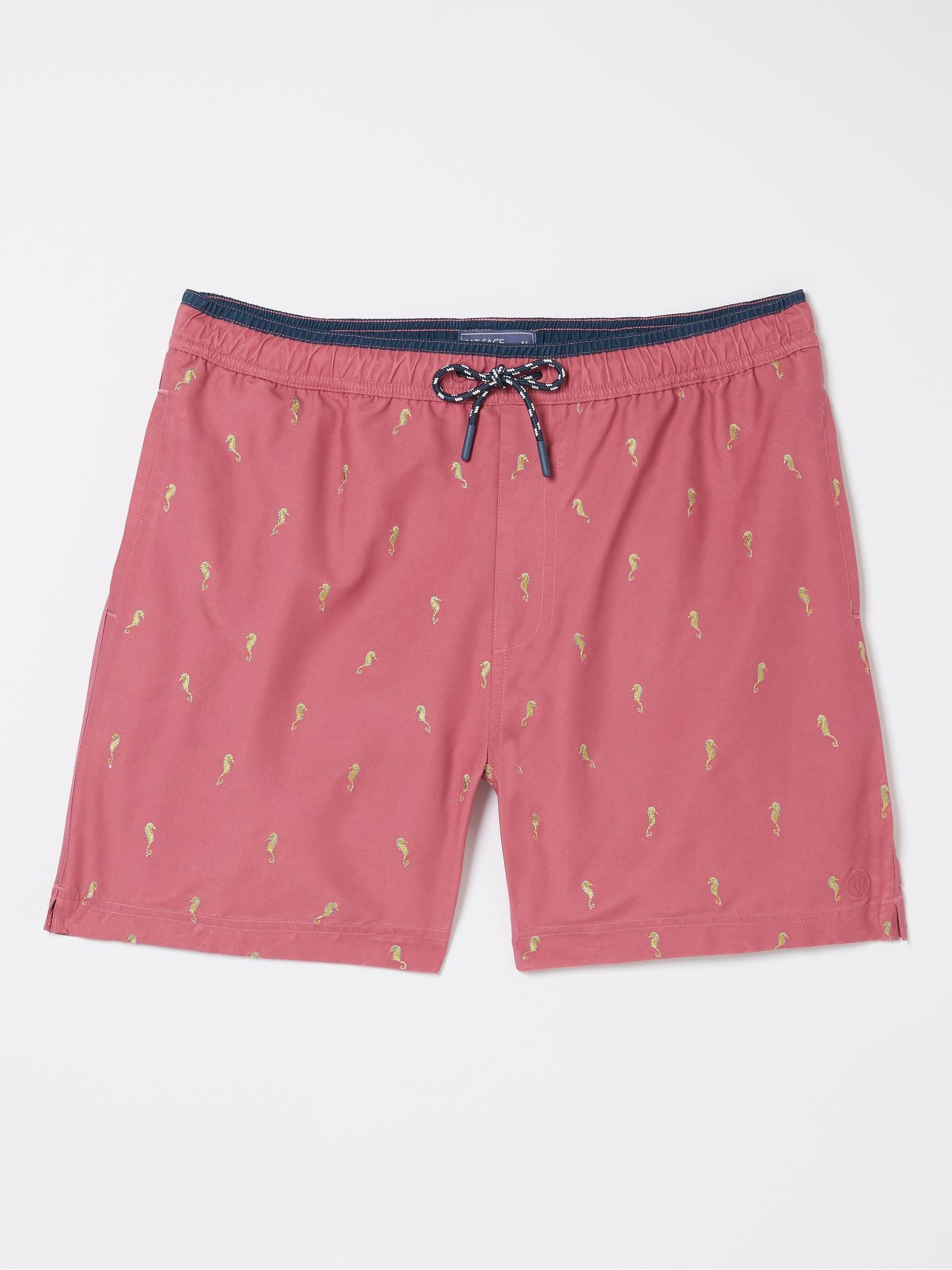 Pink Trevose Colour Block Swim Shorts - Image 5 of 5