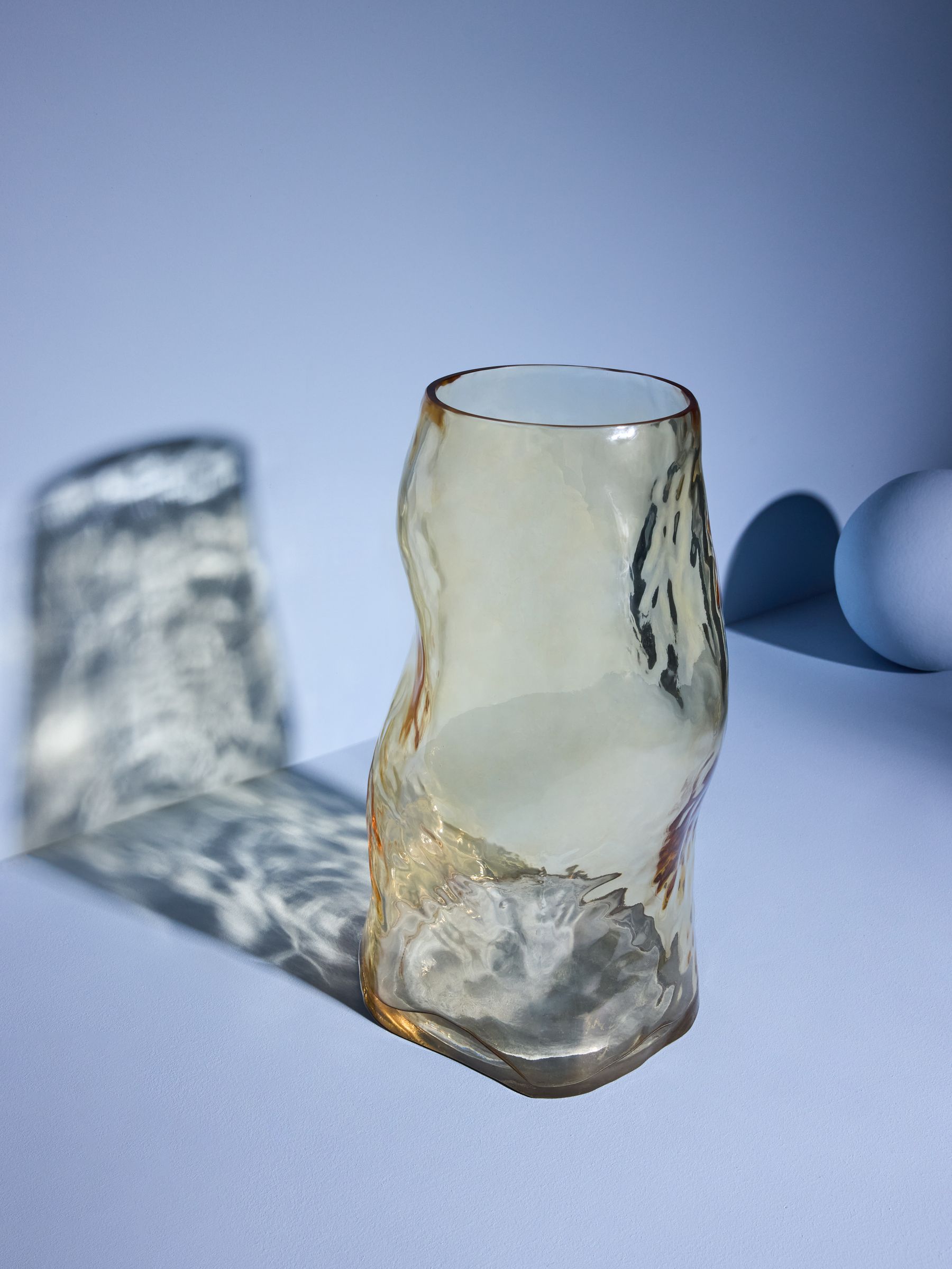 Rhea Vase in Natural - Image 2 of 3