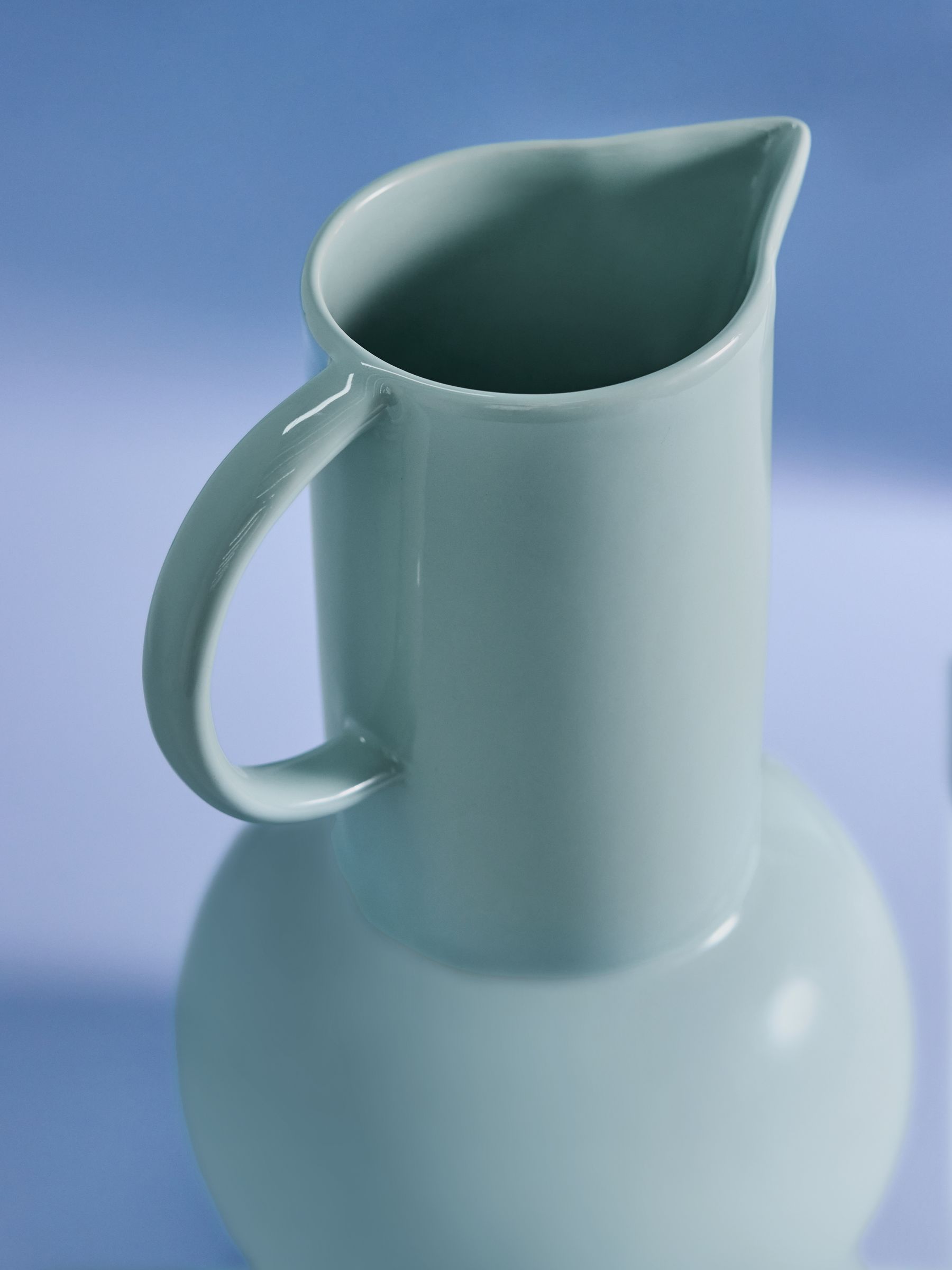 Alaina Vase Jug in Seafoam - Image 3 of 3